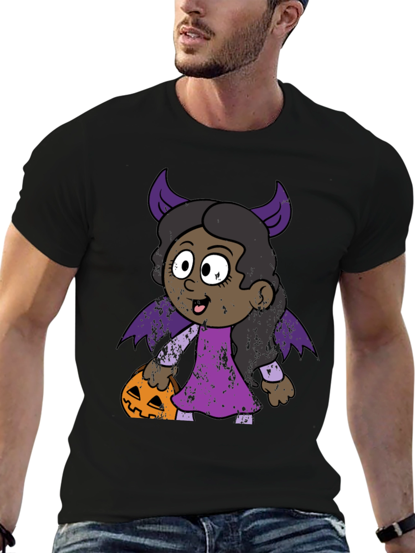 Halloween Devil Girl T-Shirt