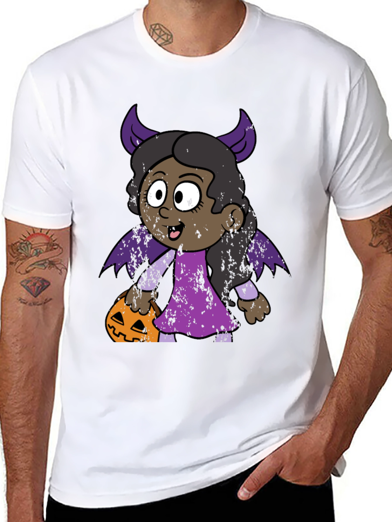 Halloween Devil Girl T-Shirt