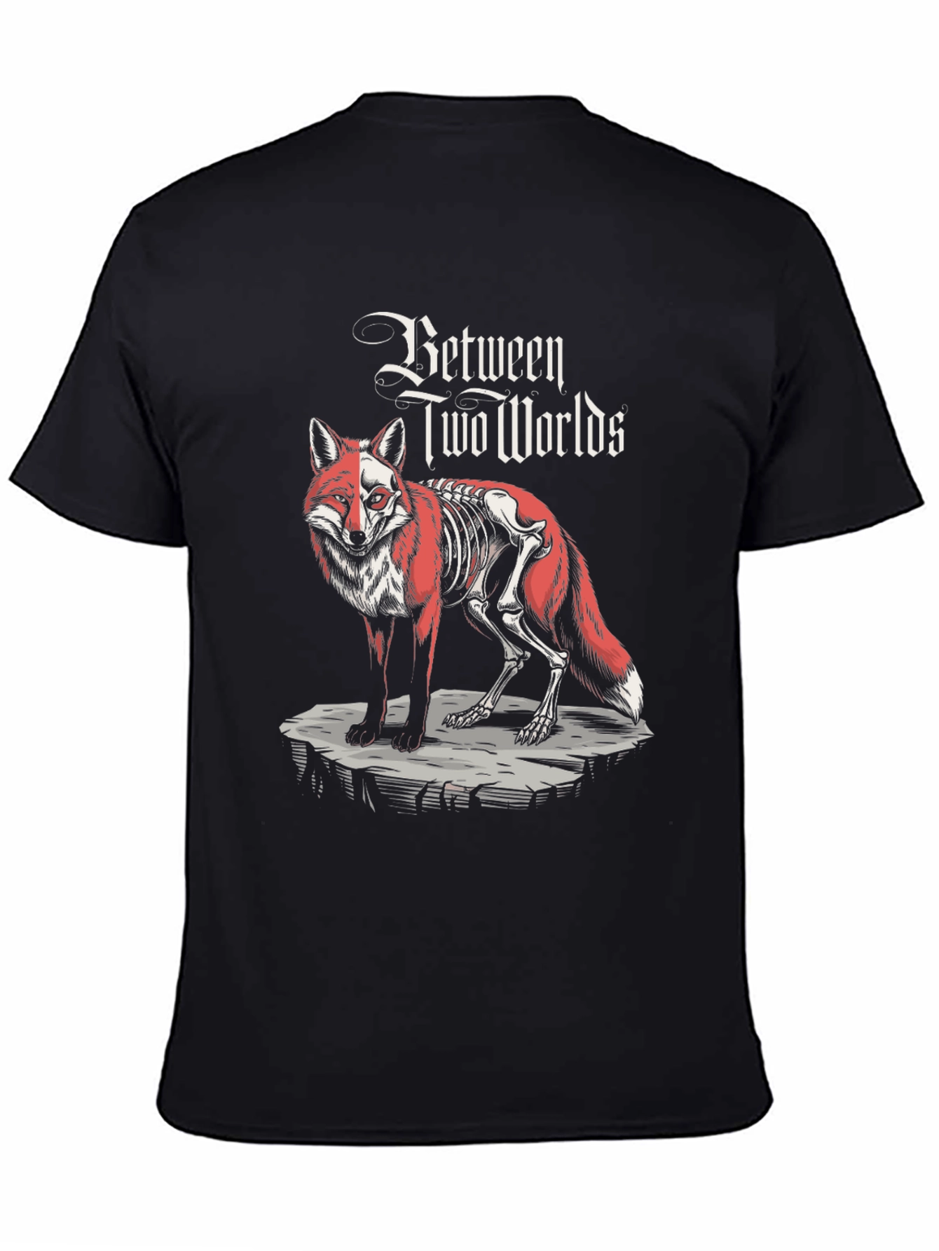 Between Two Worlds Fox Graphic T-Shirt