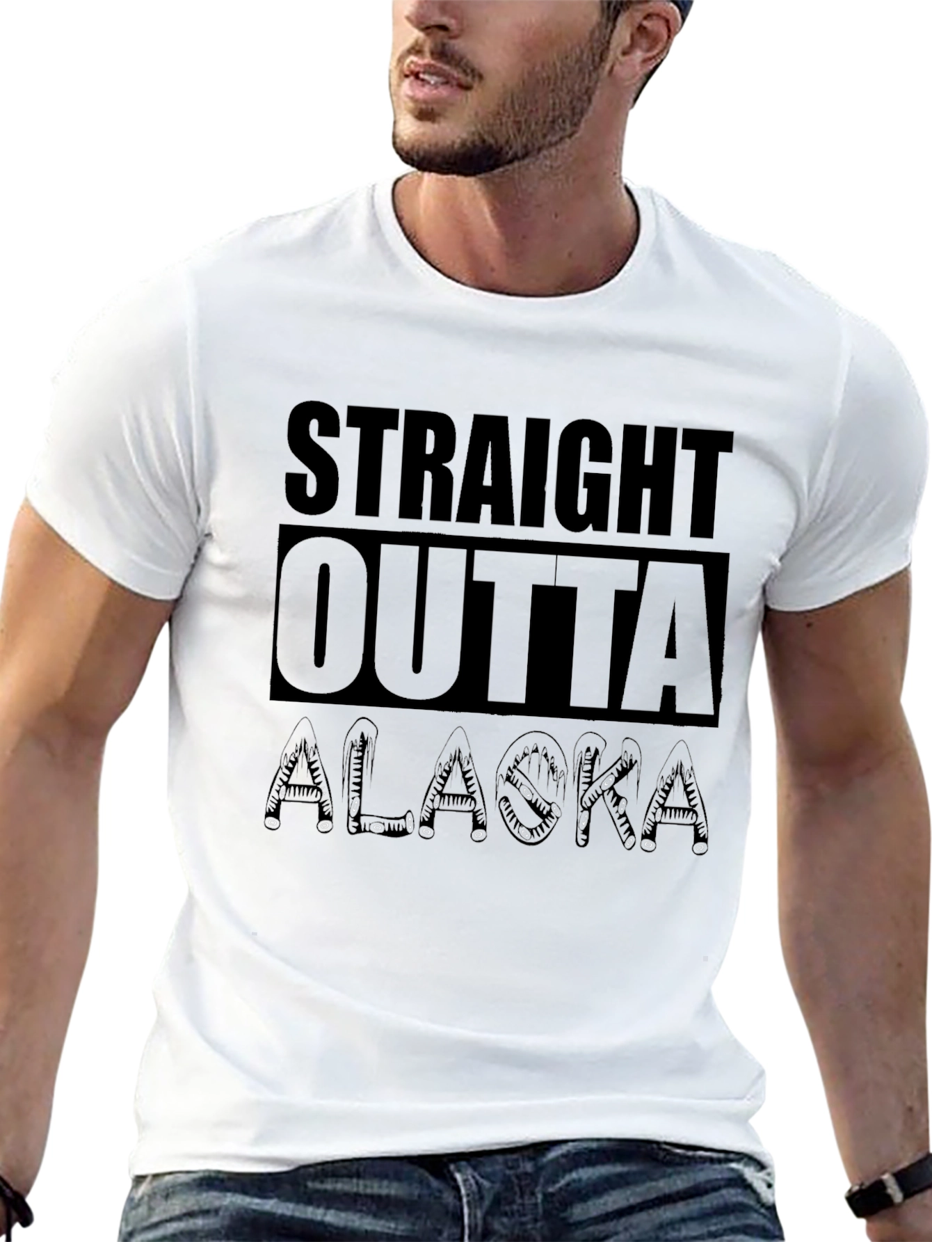 Straight Outta Alaska Graphic Tee