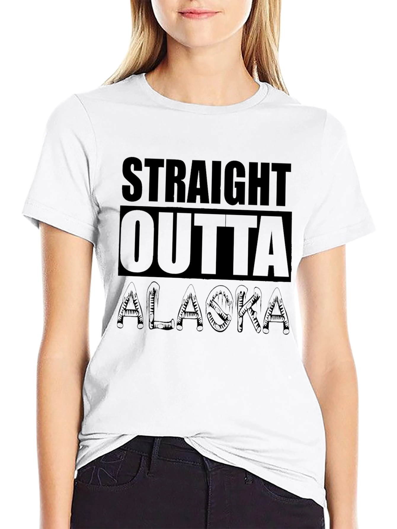 Straight Outta Alaska Graphic Tee