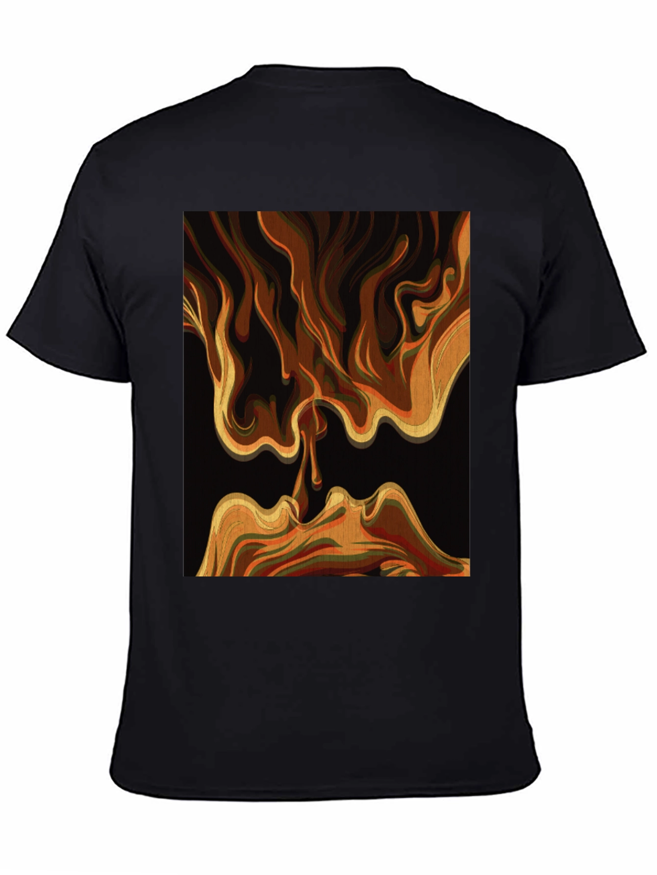 Abstract Faces Graphic Tee - Modern Art Shirt