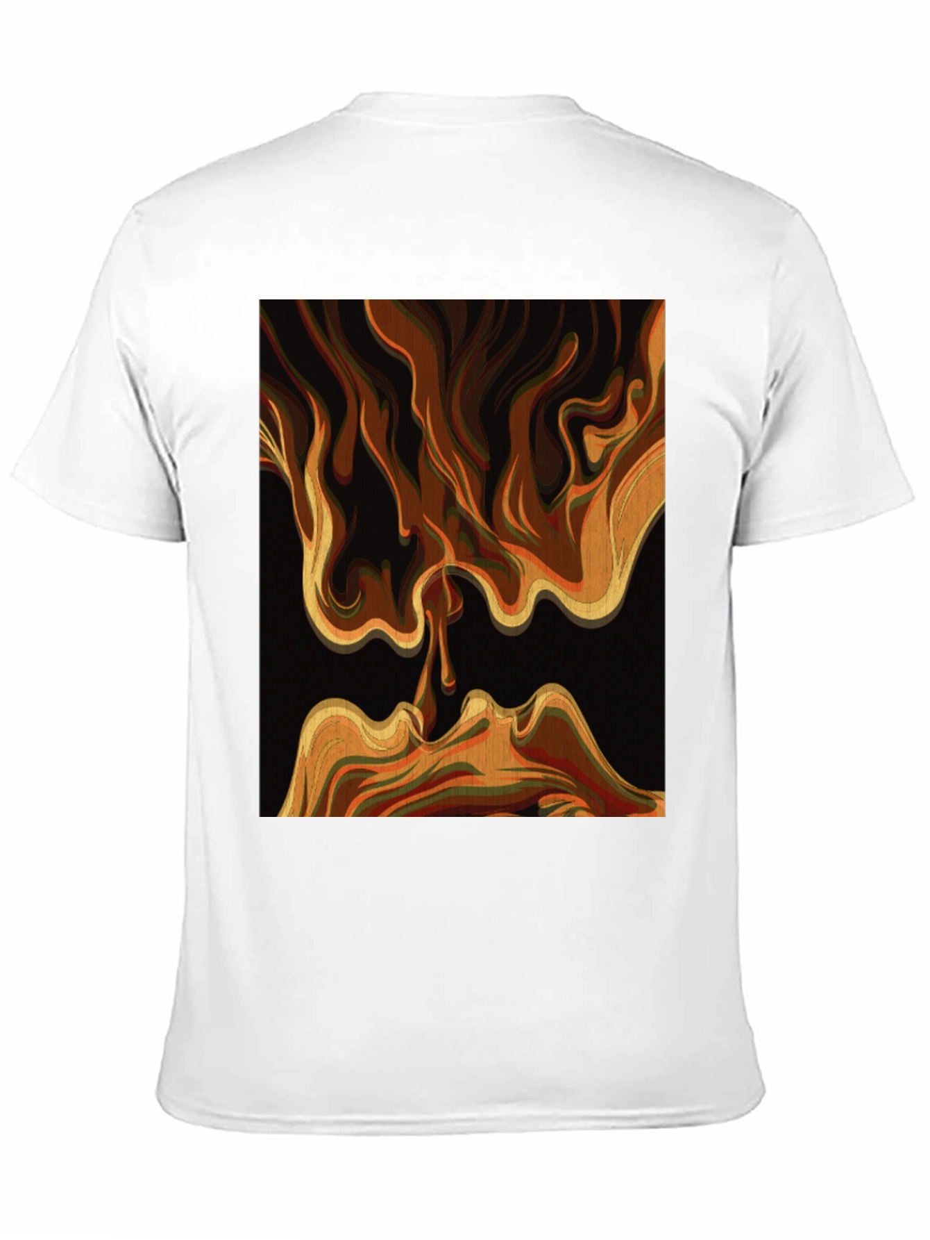 Abstract Faces Graphic Tee - Modern Art Shirt