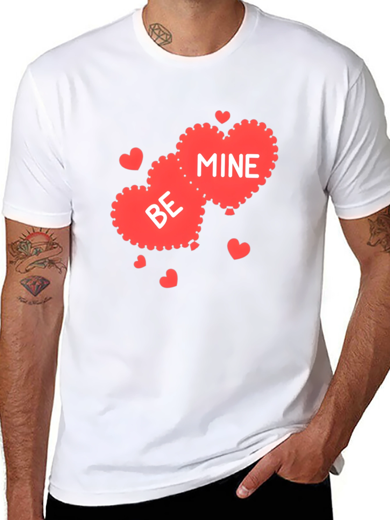 Be Mine Valentines Day Graphic T-Shirt