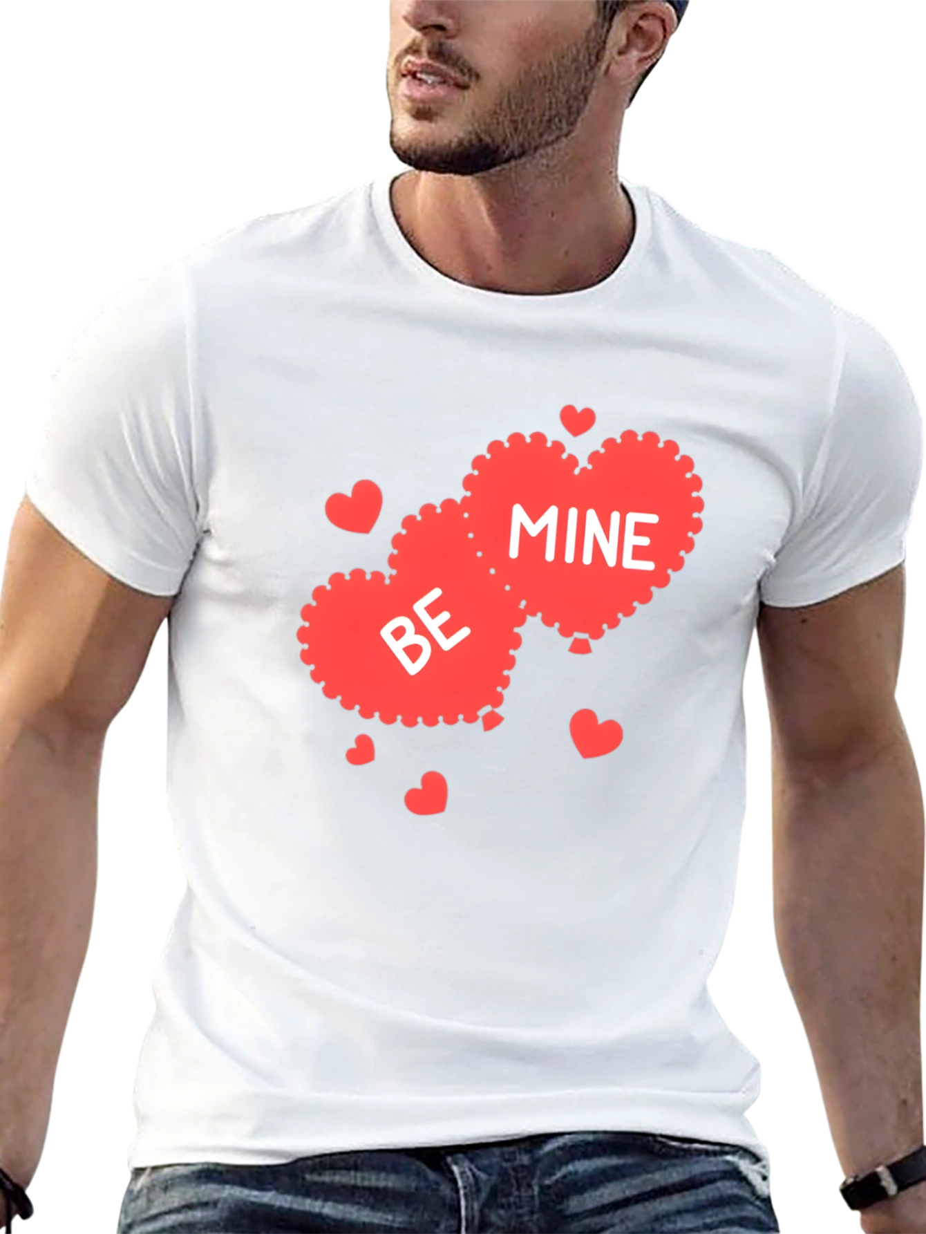 Be Mine Valentines Day Graphic T-Shirt