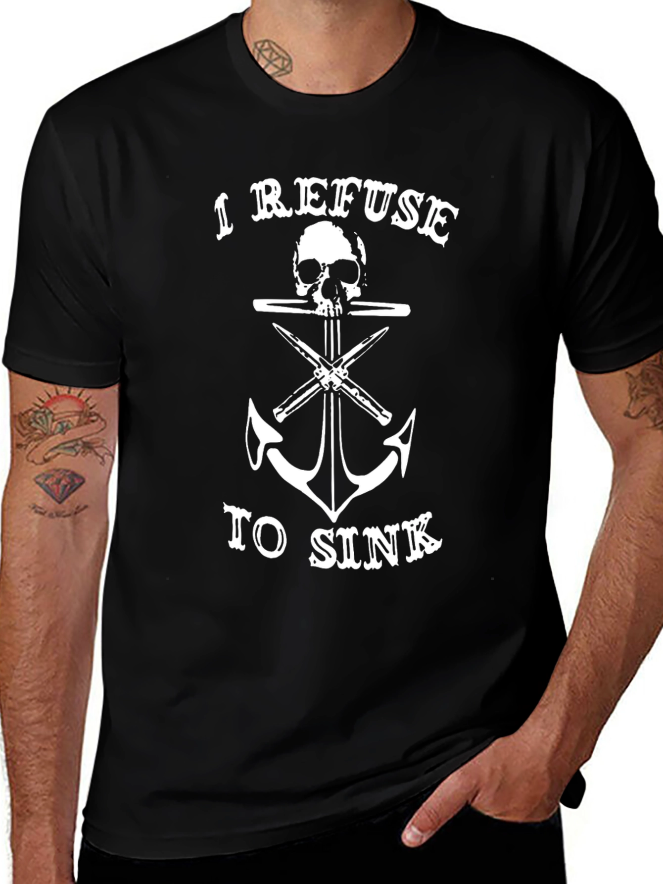 I Refuse to Sink Graphic Tee