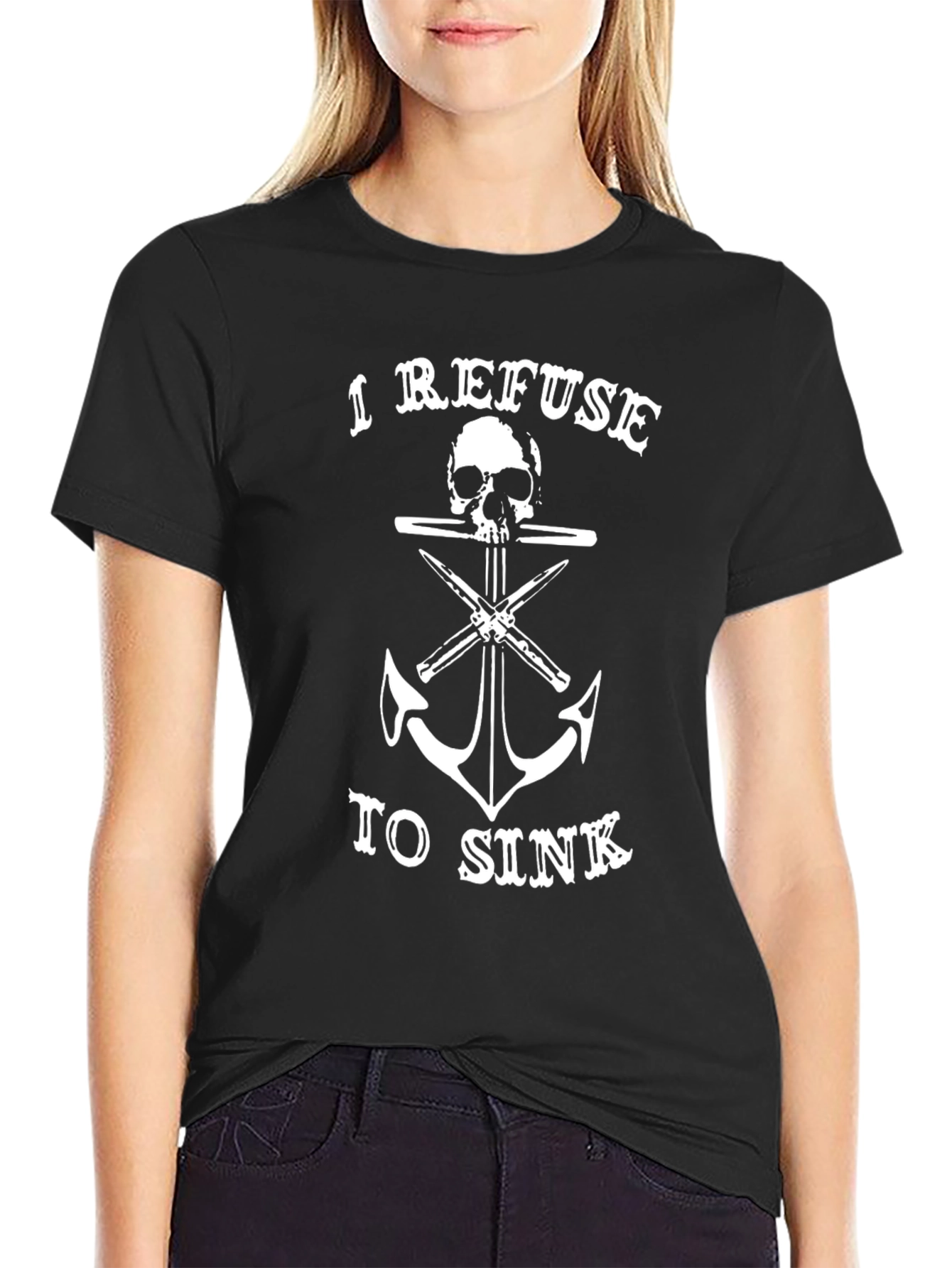 I Refuse to Sink Graphic Tee