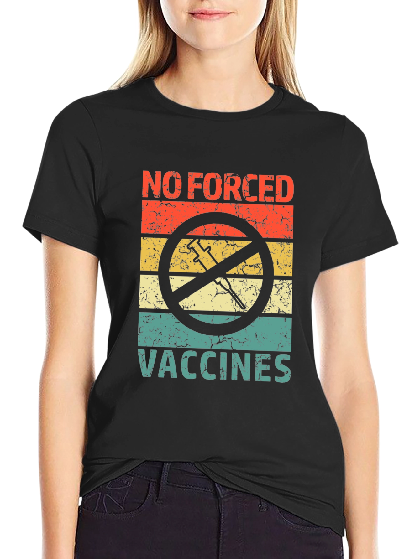 No Forced Vaccines T-Shirt - Anti Vax Tee