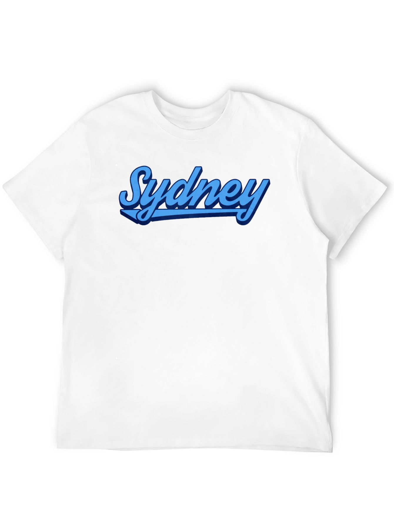 Sydney Graphic Tee - Retro Style Mens T-Shirt