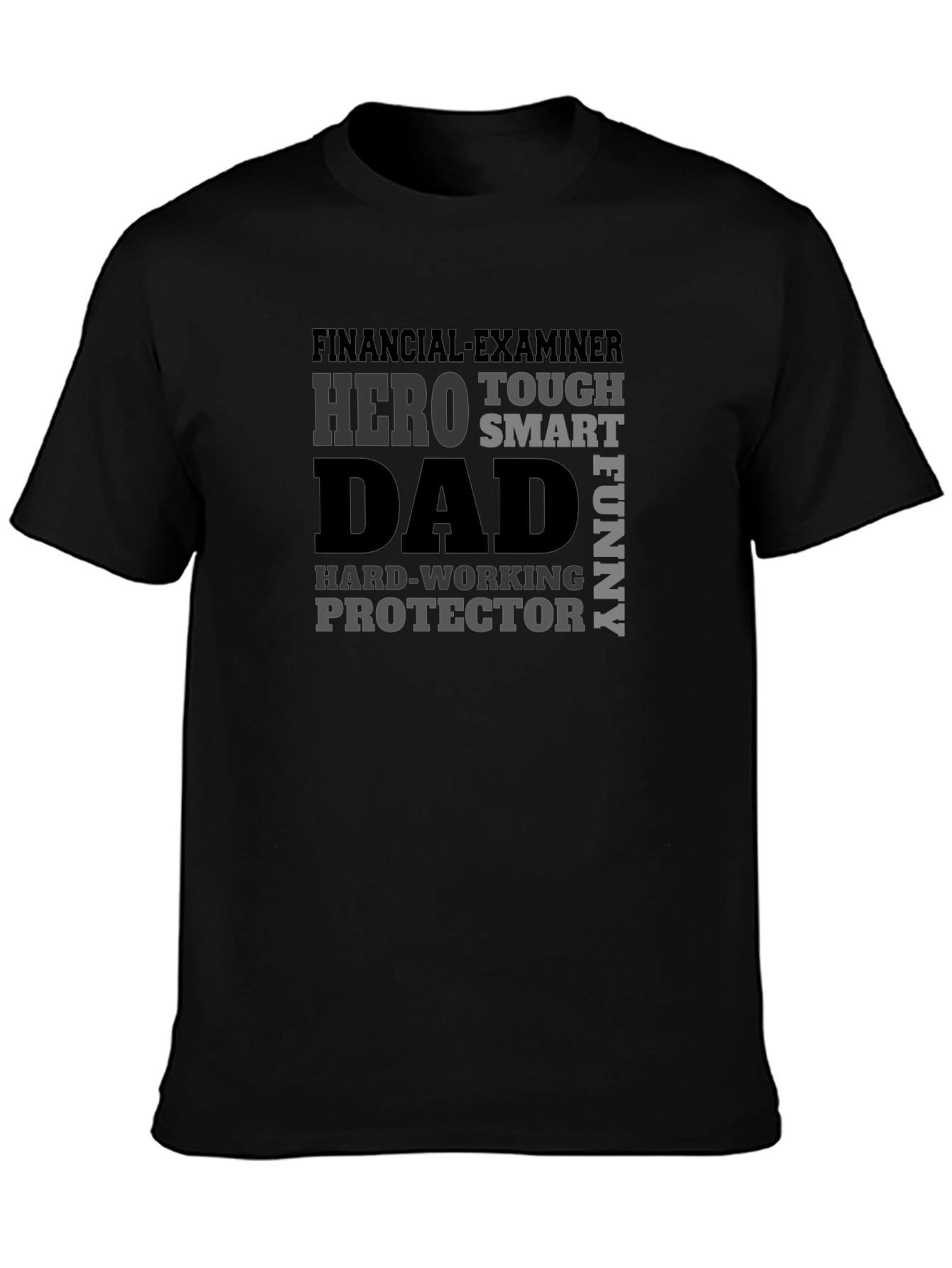 Hero Dad Graphic Tee - Financial Examiner Edition