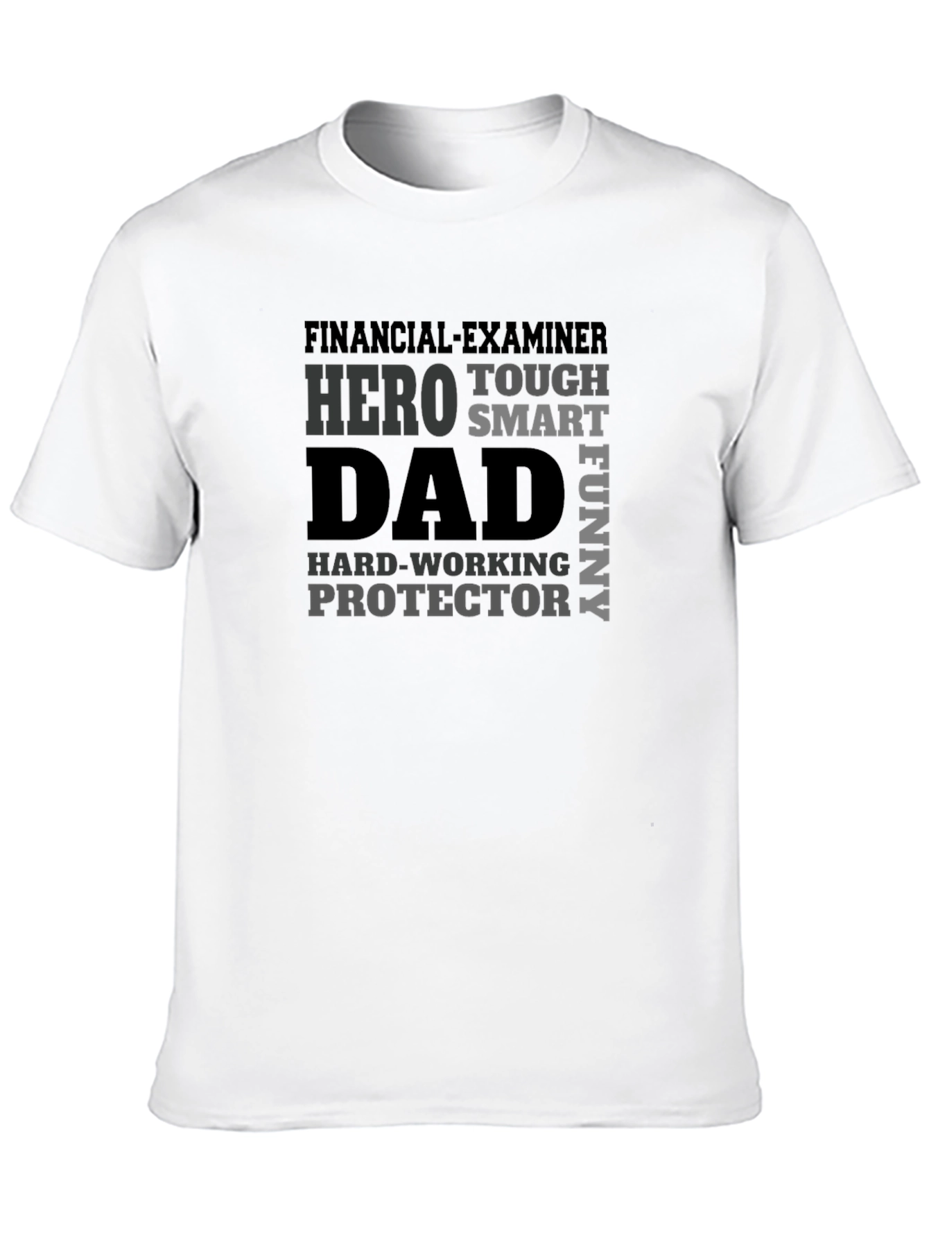 Hero Dad Graphic Tee - Financial Examiner Edition