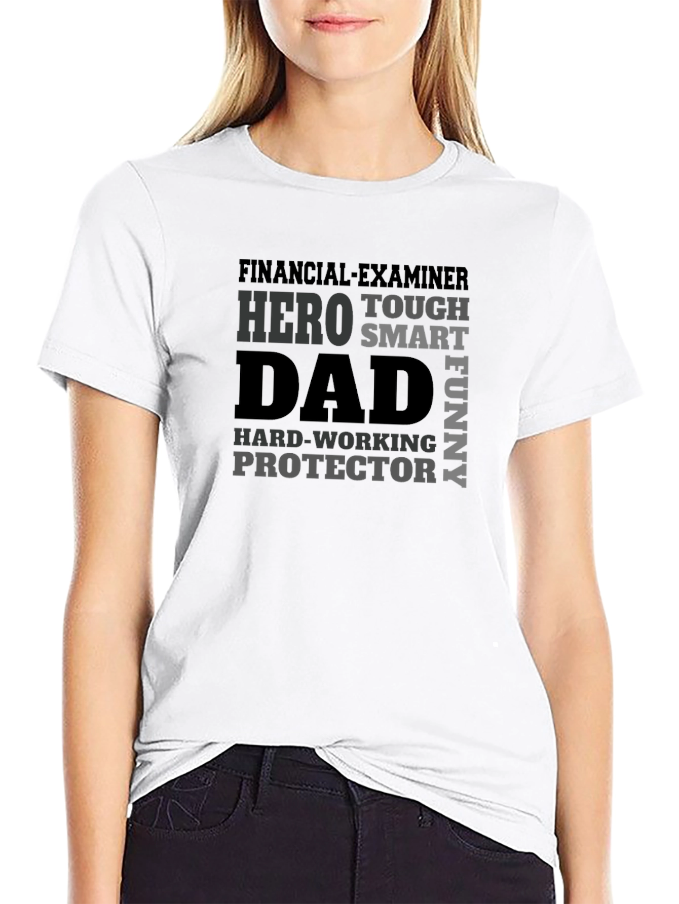 Hero Dad Graphic Tee - Financial Examiner Edition