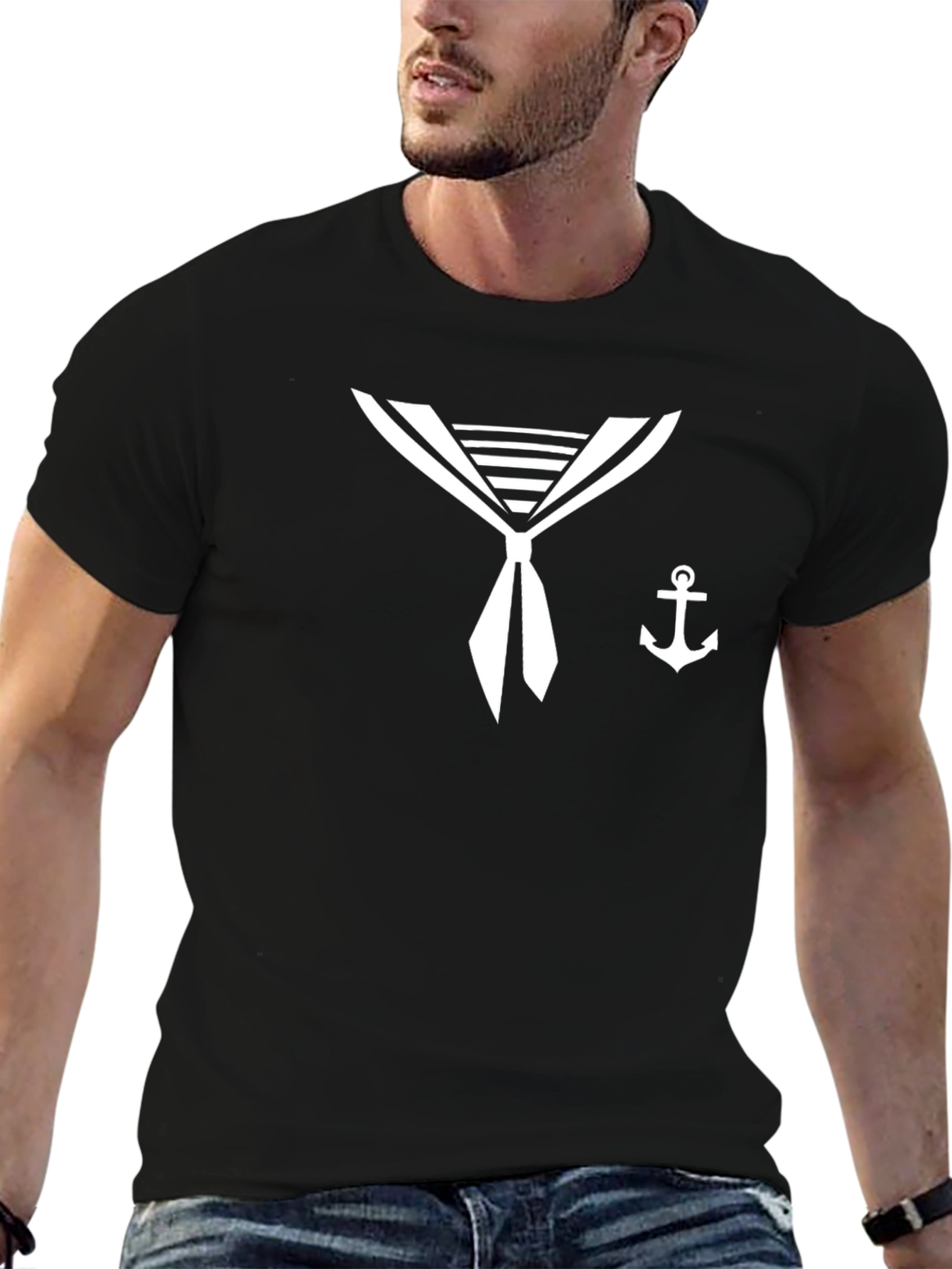 Sailor Costume T-Shirt - Nautical Themed Tee