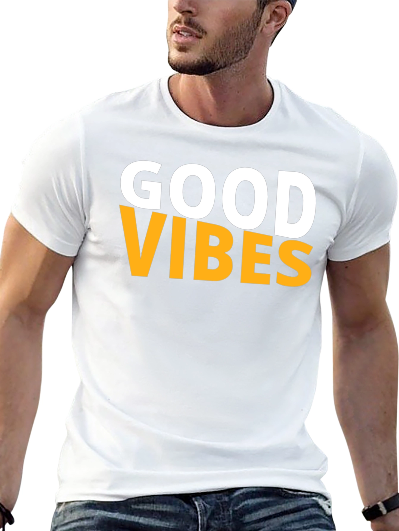 Good Vibes Graphic Tee - Black