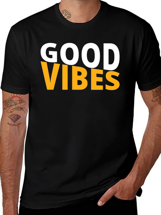 Good Vibes Graphic Tee - Black