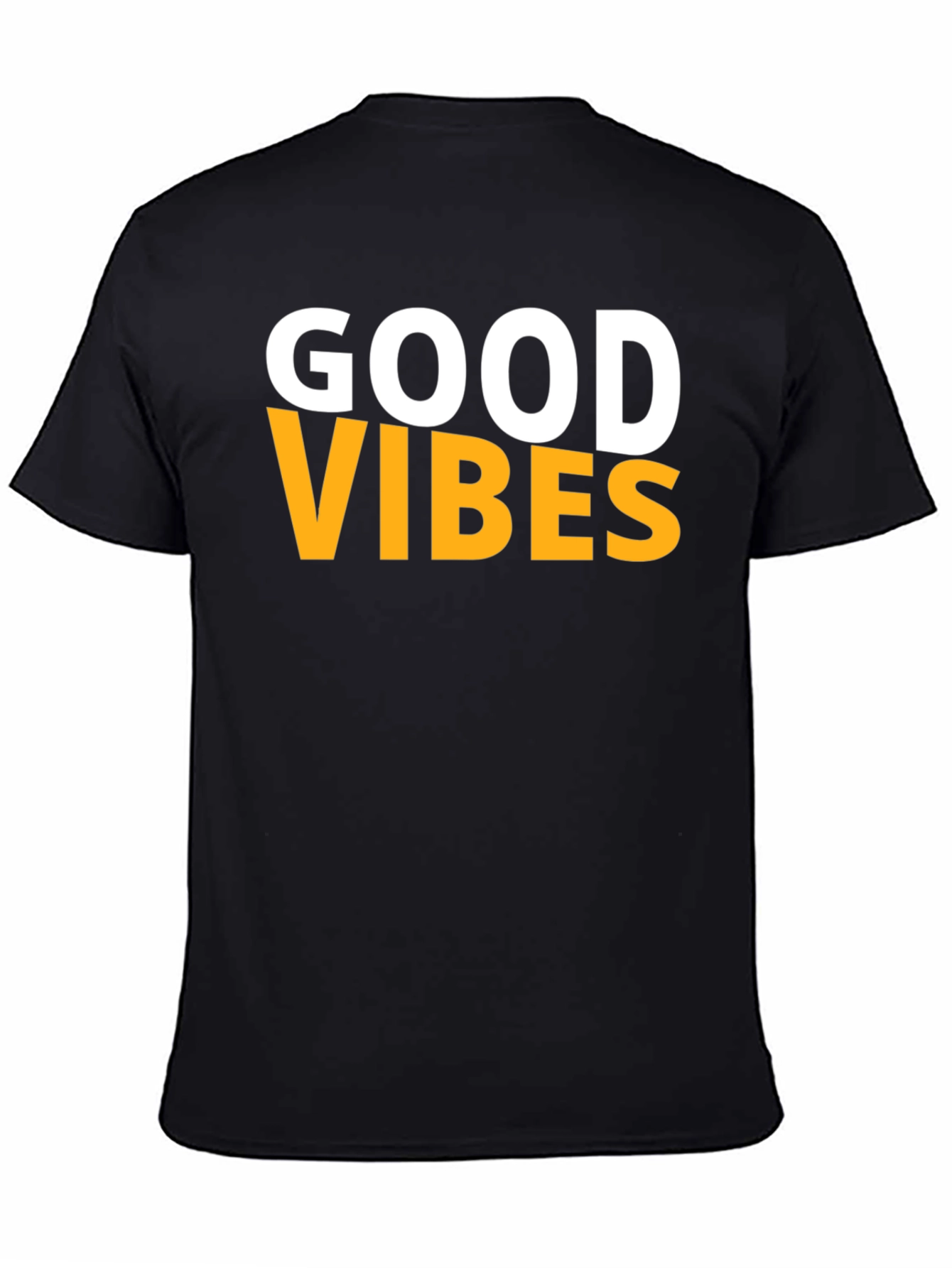 Good Vibes Graphic Tee - Black