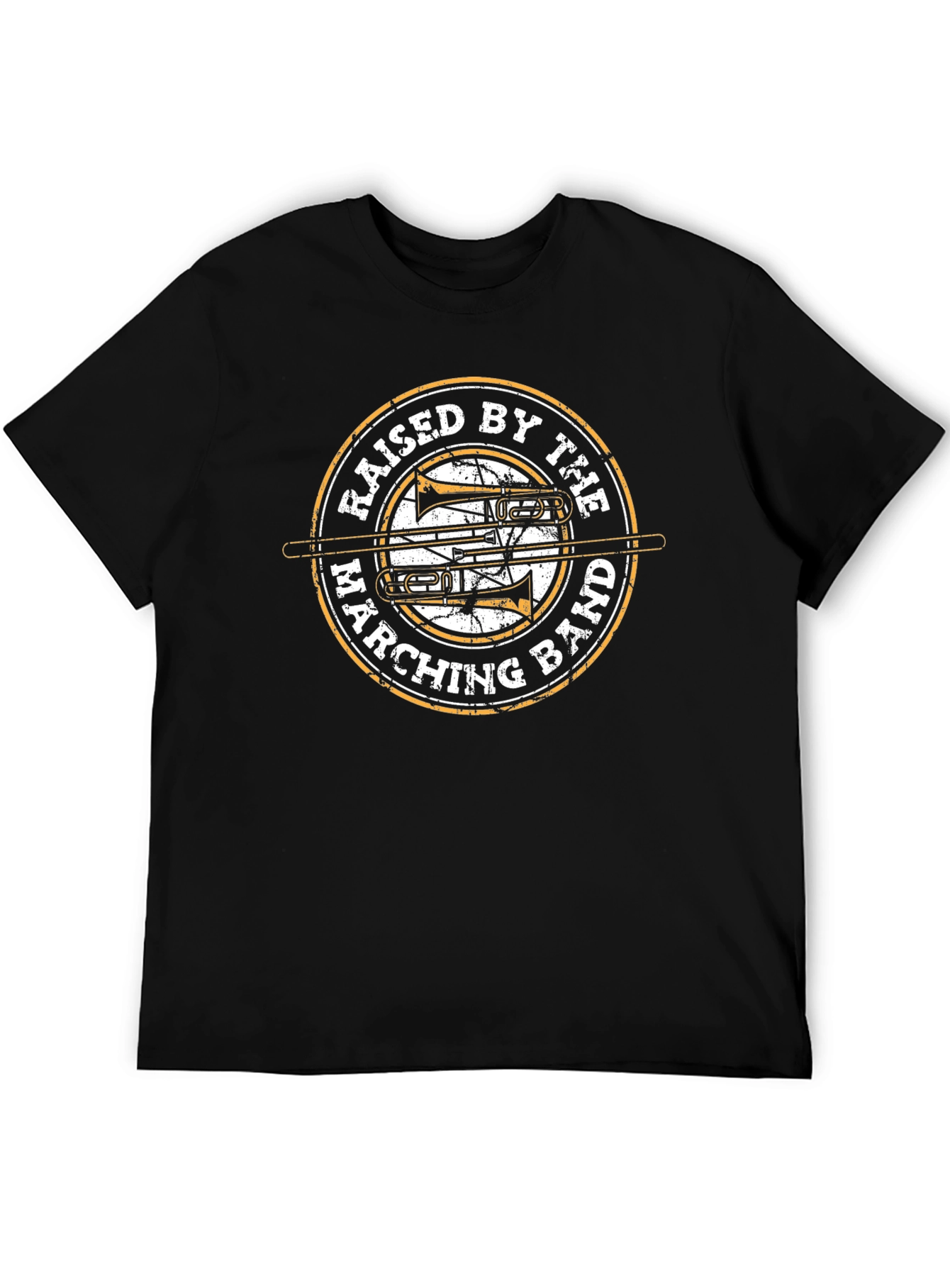 Raised by The Marching Band Black T-Shirt