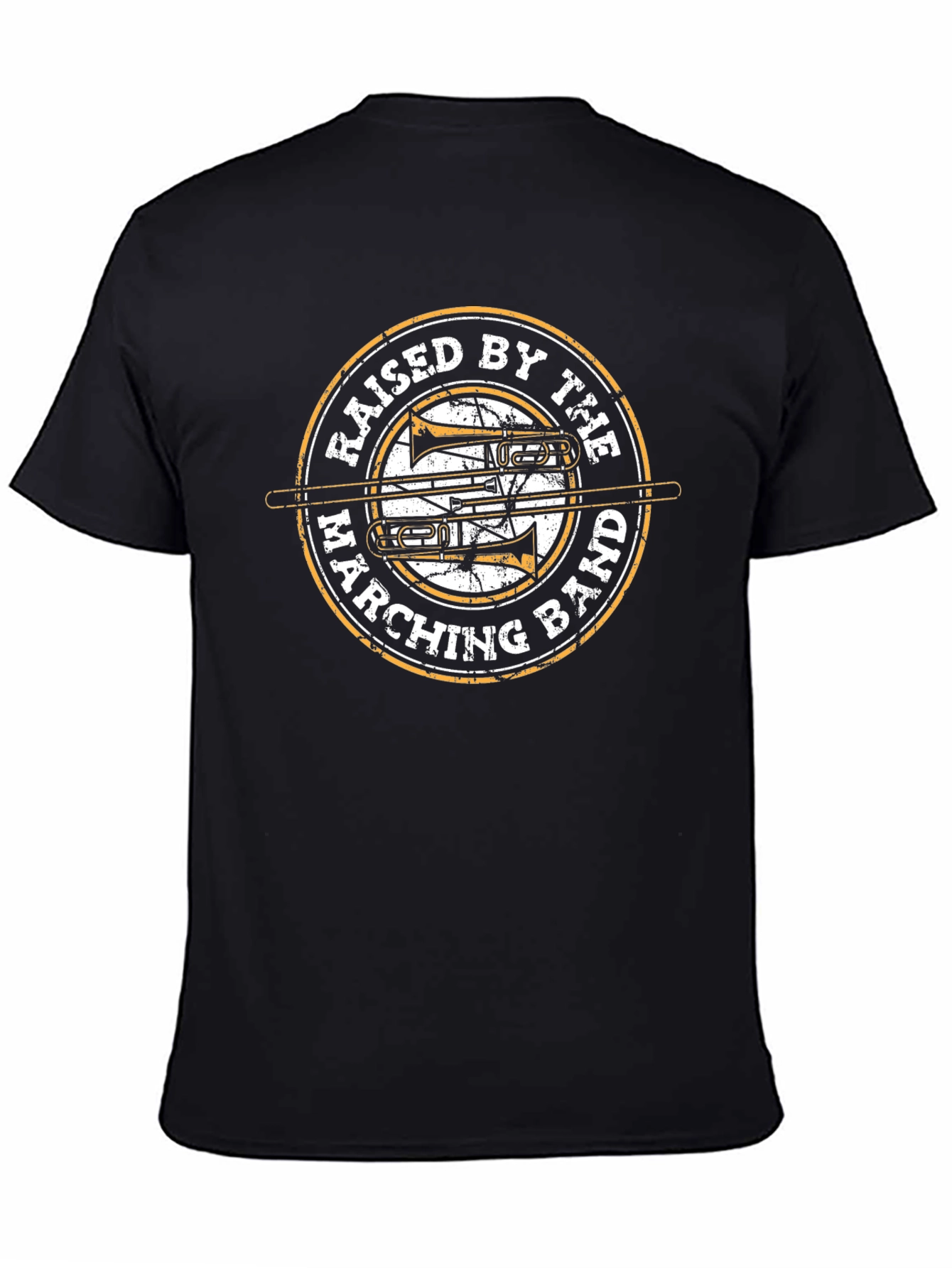 Raised by The Marching Band Black T-Shirt