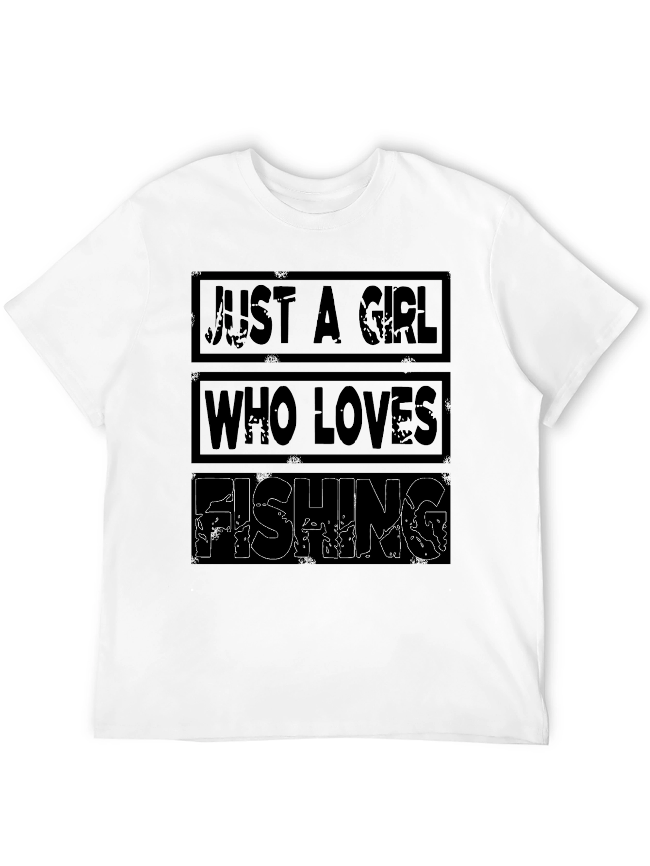 Just A Girl Who Loves Fishing T-Shirt