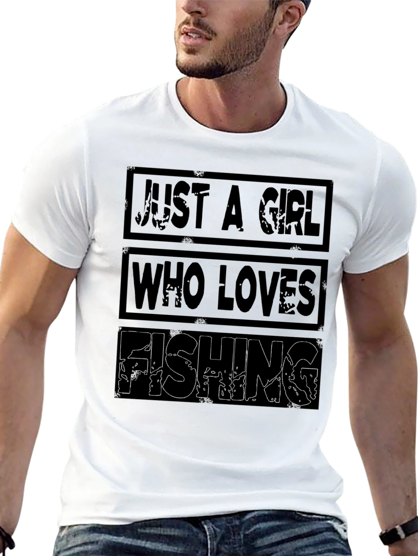 Just A Girl Who Loves Fishing T-Shirt