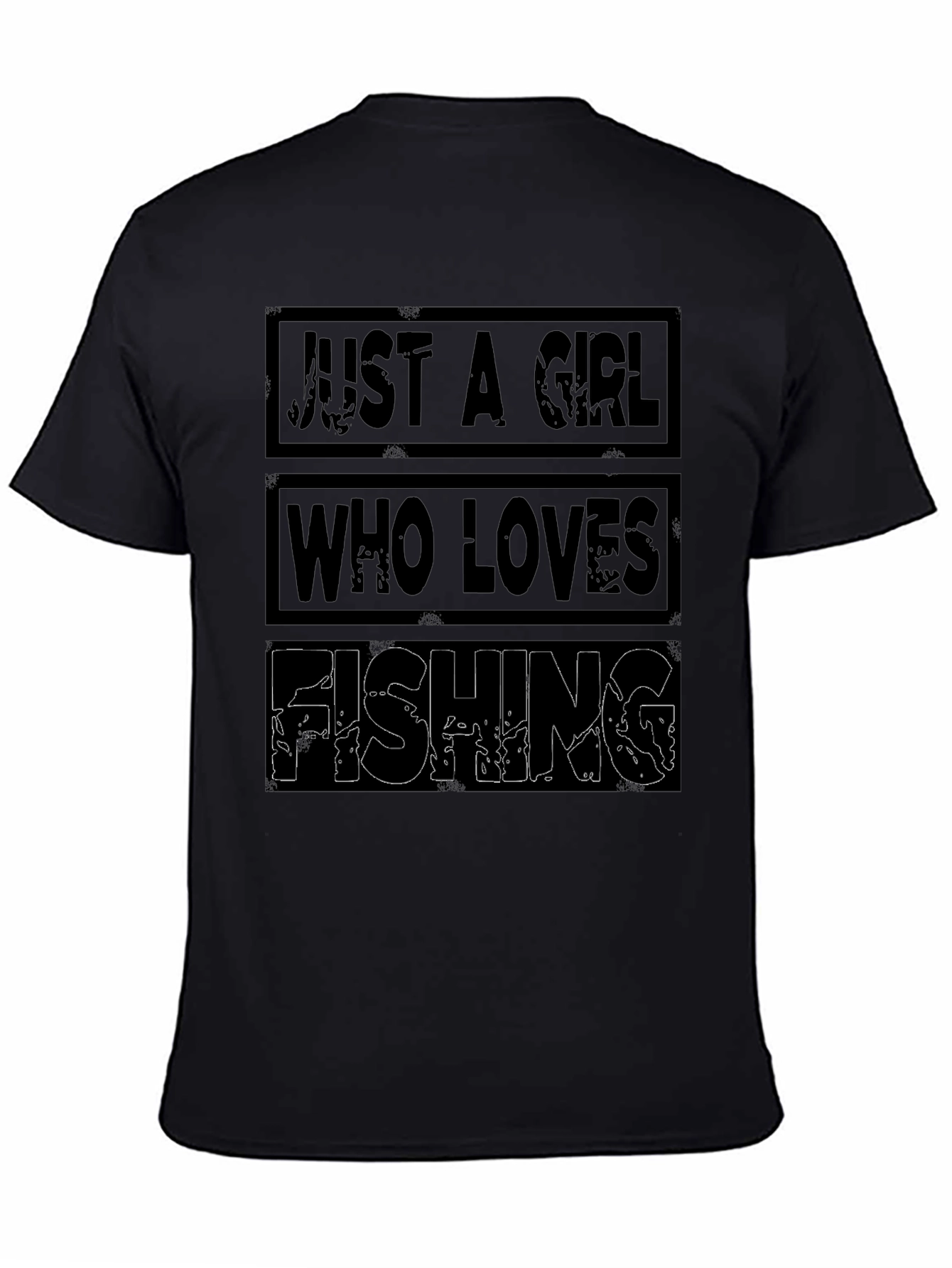 Just A Girl Who Loves Fishing T-Shirt