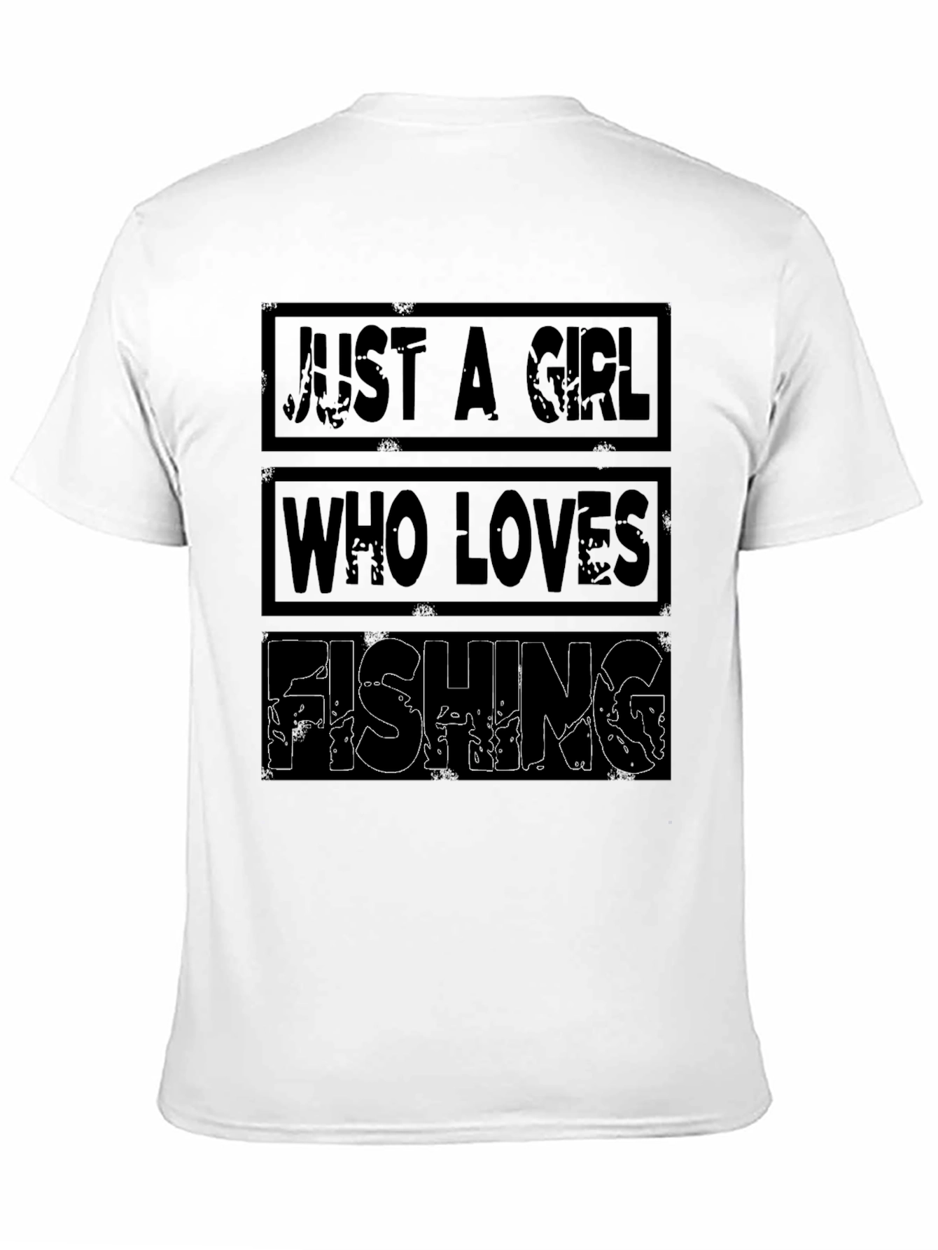 Just A Girl Who Loves Fishing T-Shirt