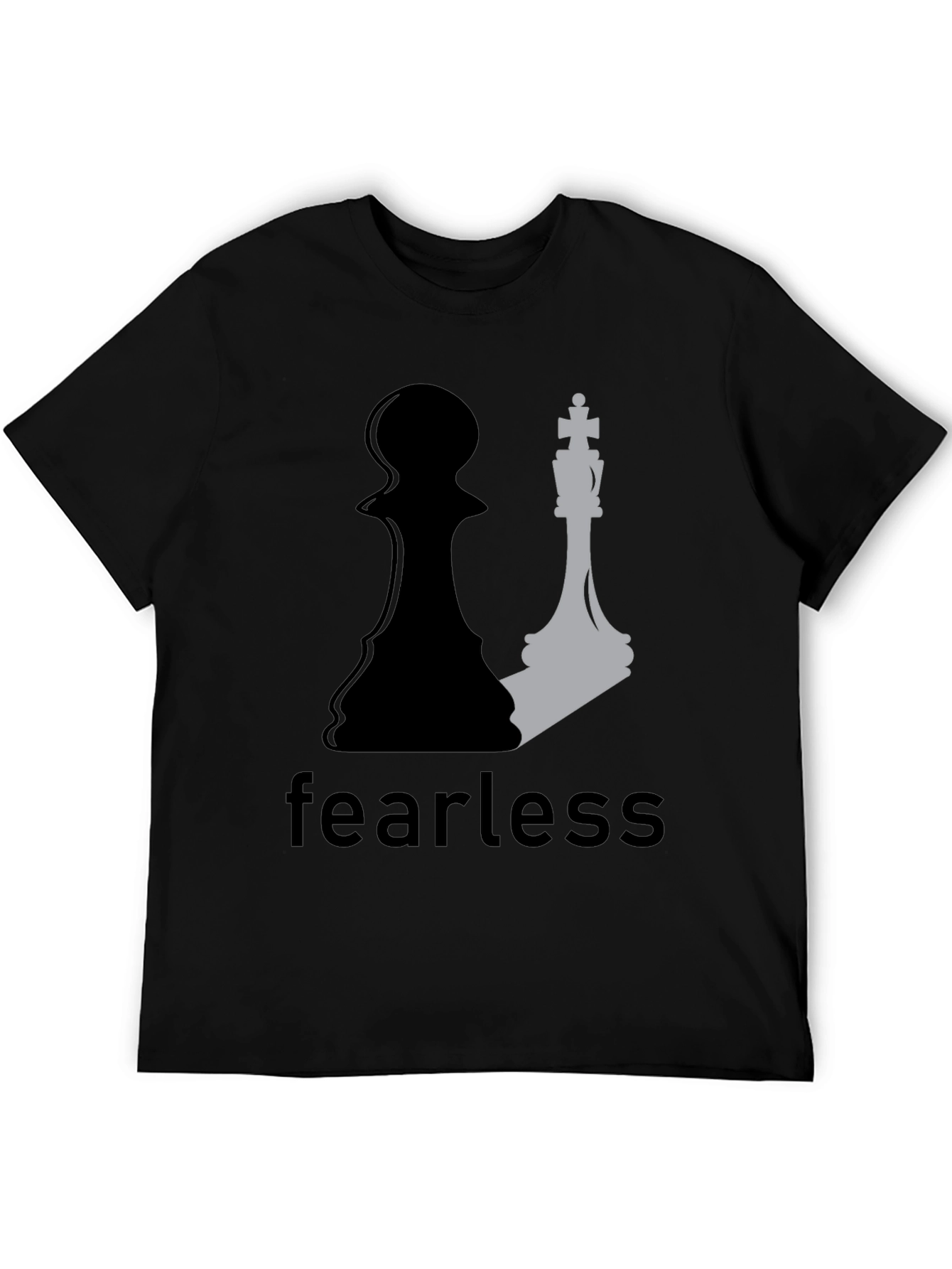 Fearless Chess Tee: Pawn to King Graphic T-Shirt