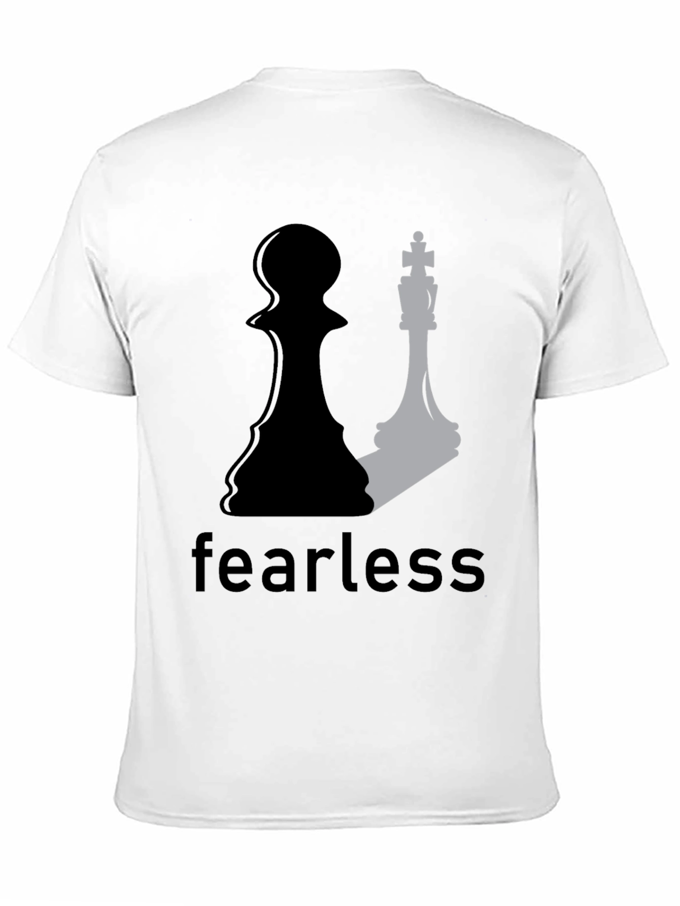 Fearless Chess Tee: Pawn to King Graphic T-Shirt