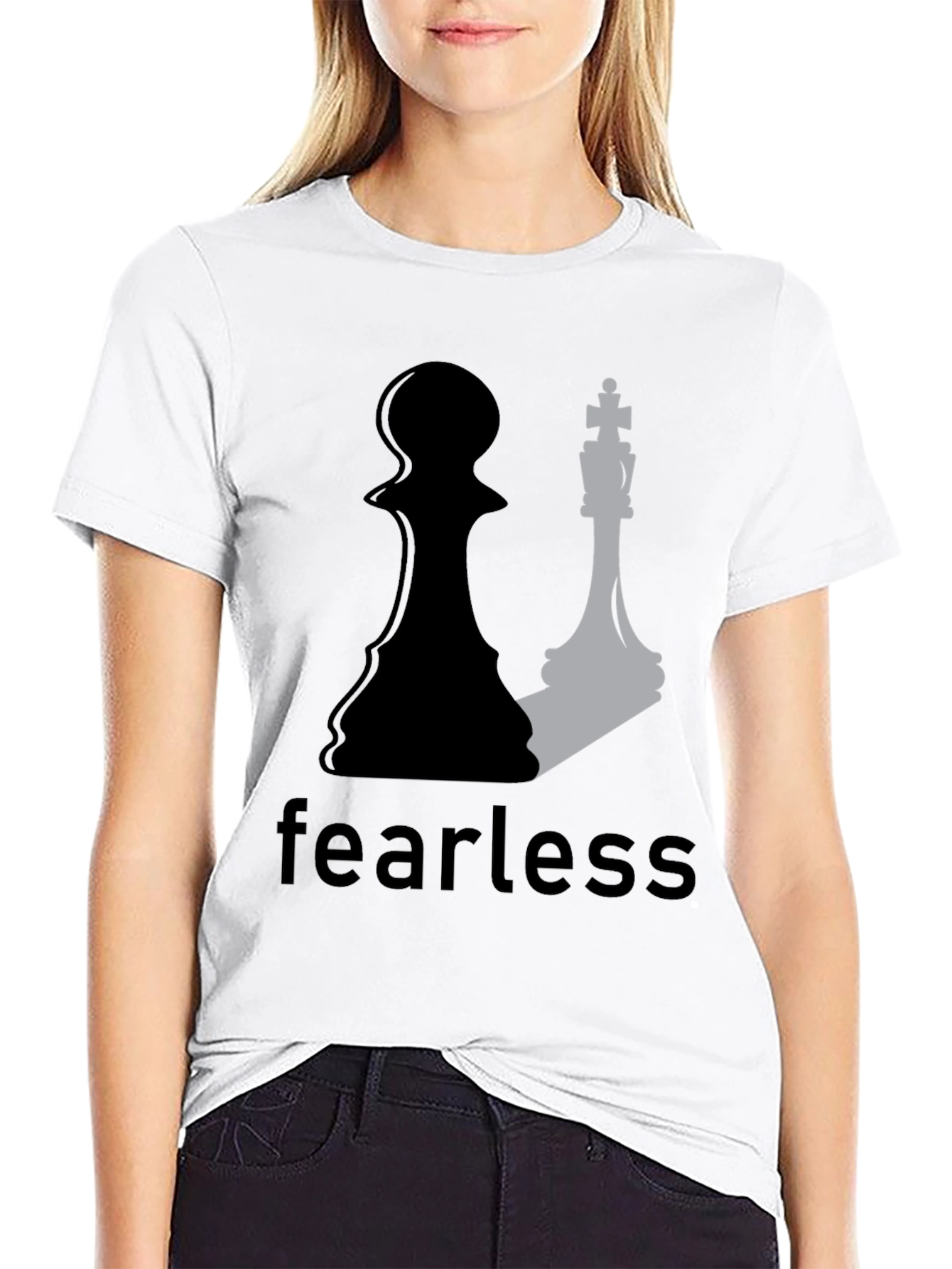 Fearless Chess Tee: Pawn to King Graphic T-Shirt