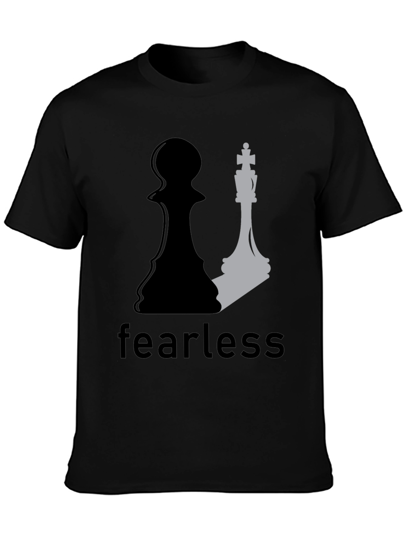 Fearless Chess Tee: Pawn to King Graphic T-Shirt