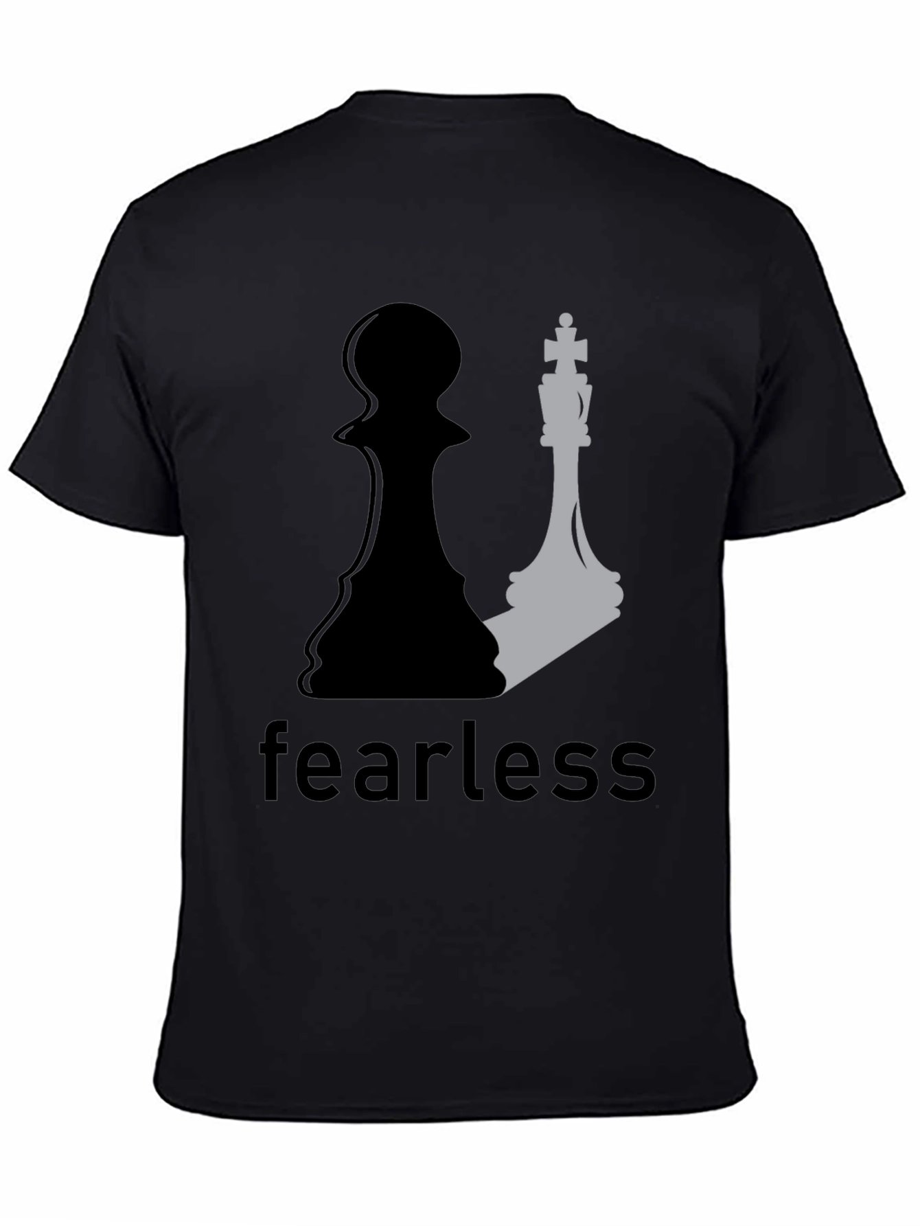 Fearless Chess Tee: Pawn to King Graphic T-Shirt