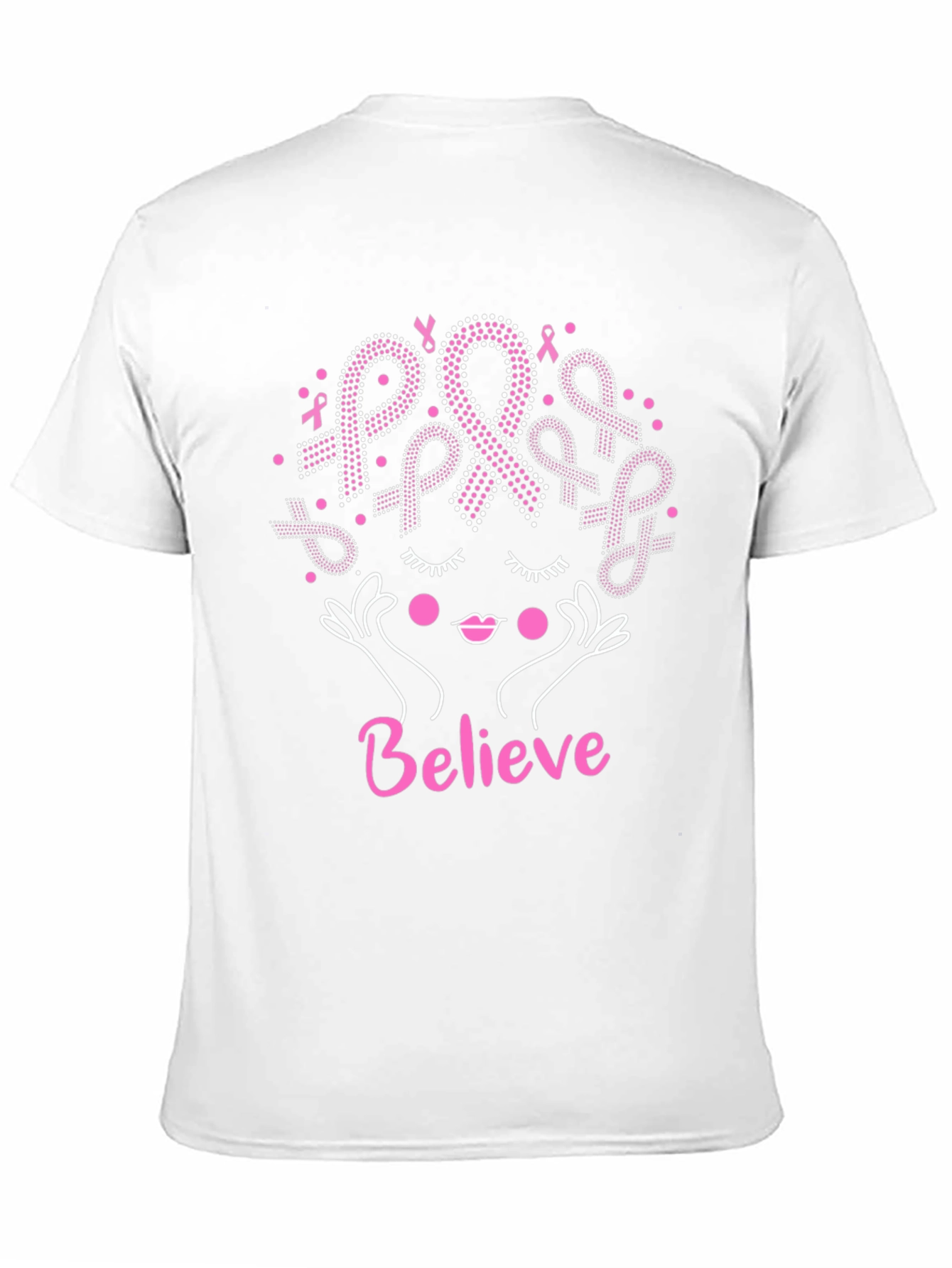 Believe Breast Cancer Awareness T-Shirt