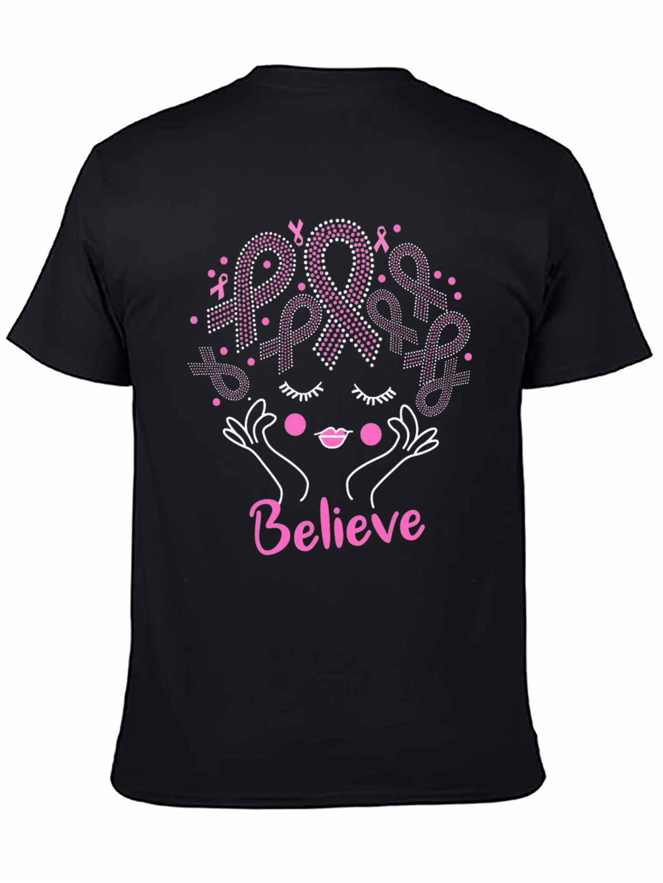Believe Breast Cancer Awareness T-Shirt