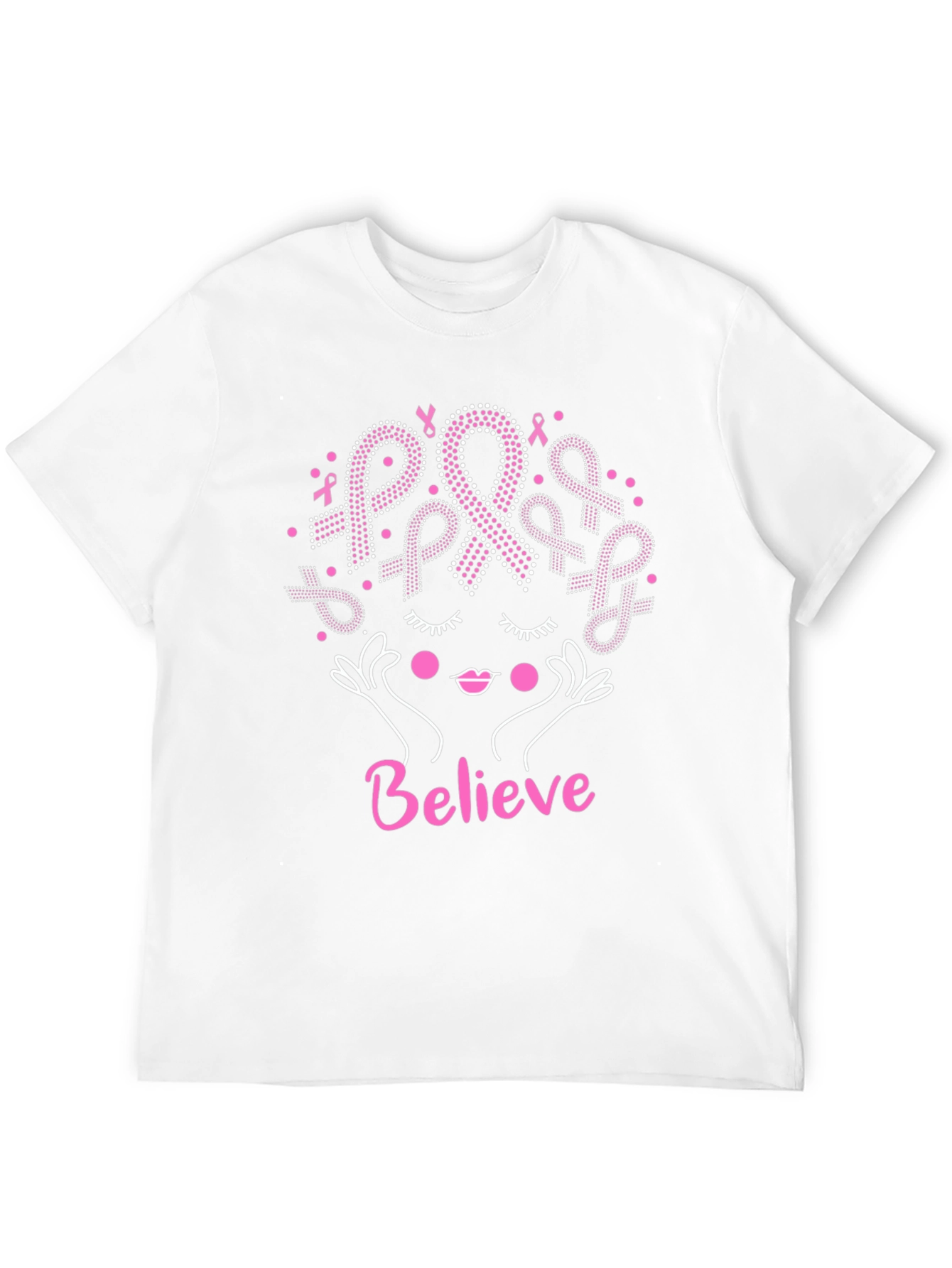 Believe Breast Cancer Awareness T-Shirt