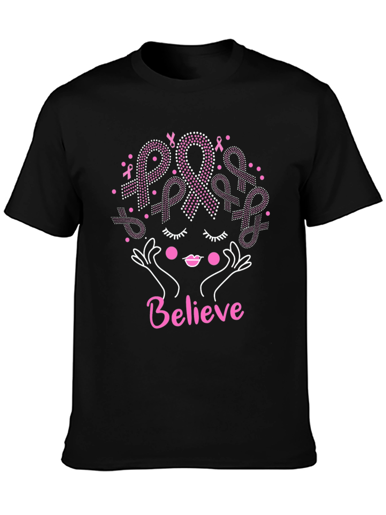 Believe Breast Cancer Awareness T-Shirt