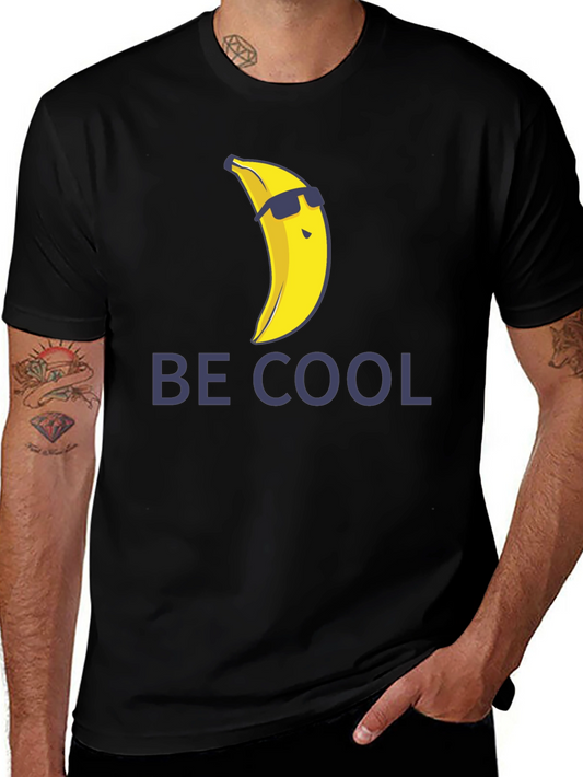 Cool Banana Graphic Tee - Unisex Black T-Shirt