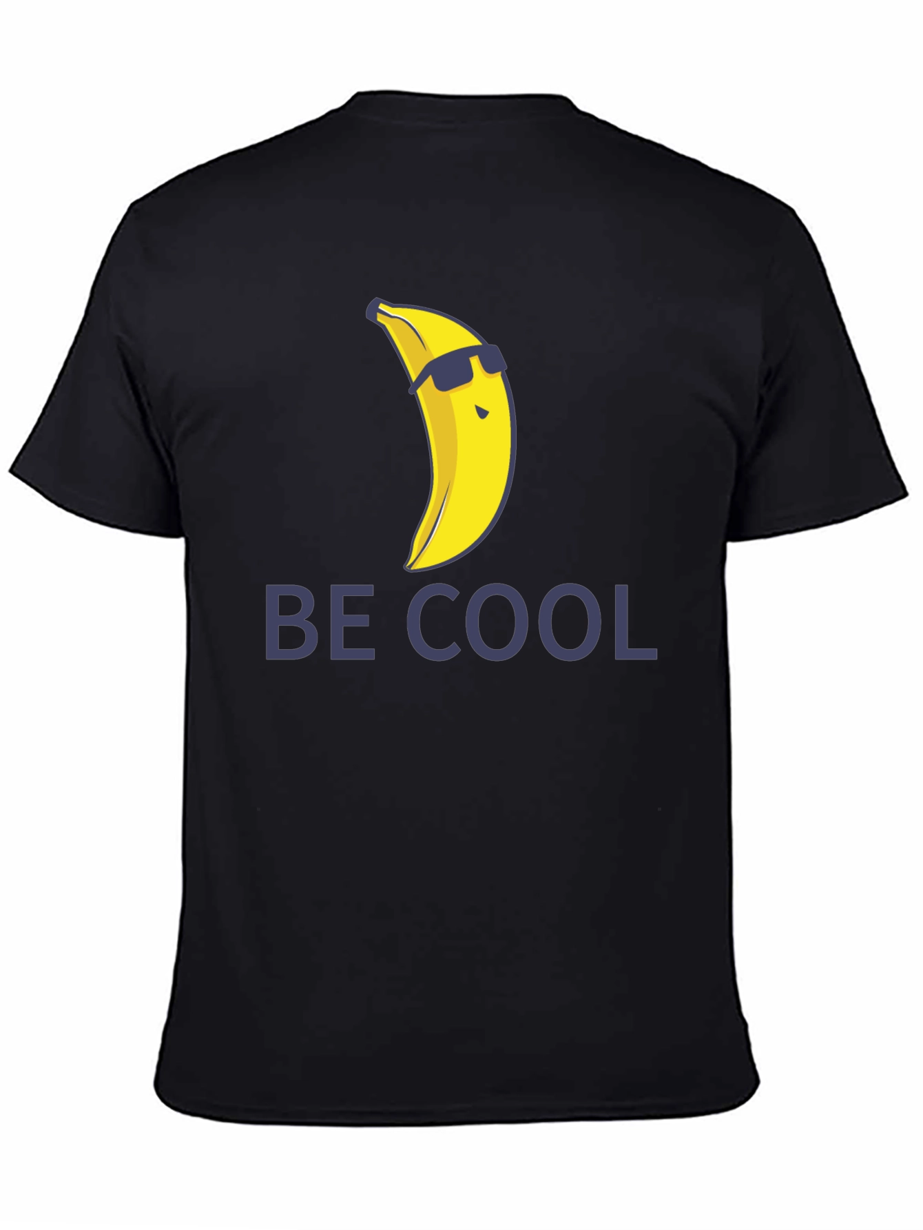 Cool Banana Graphic Tee - Unisex Black T-Shirt
