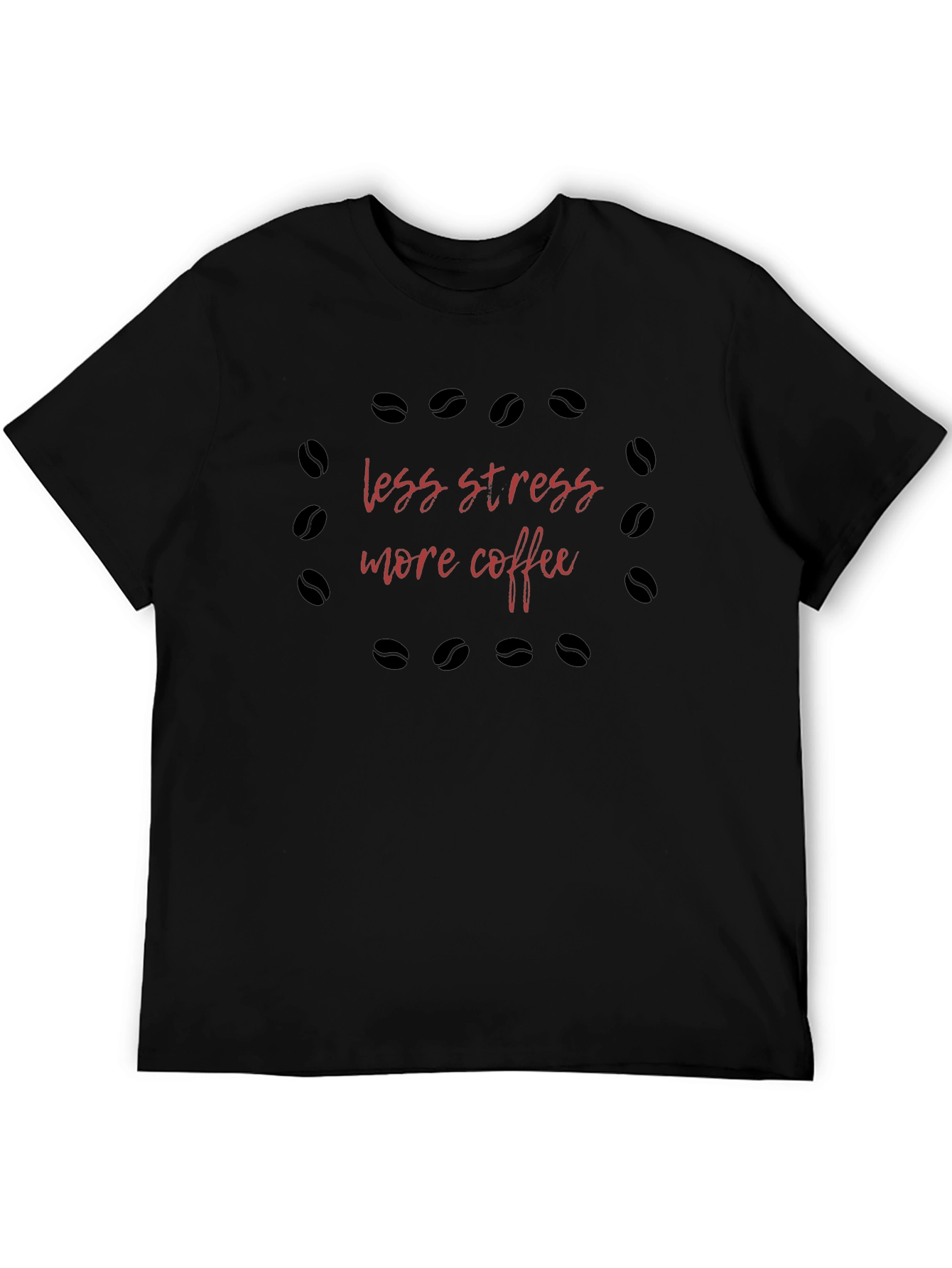 Less Stress More Coffee Graphic Tee