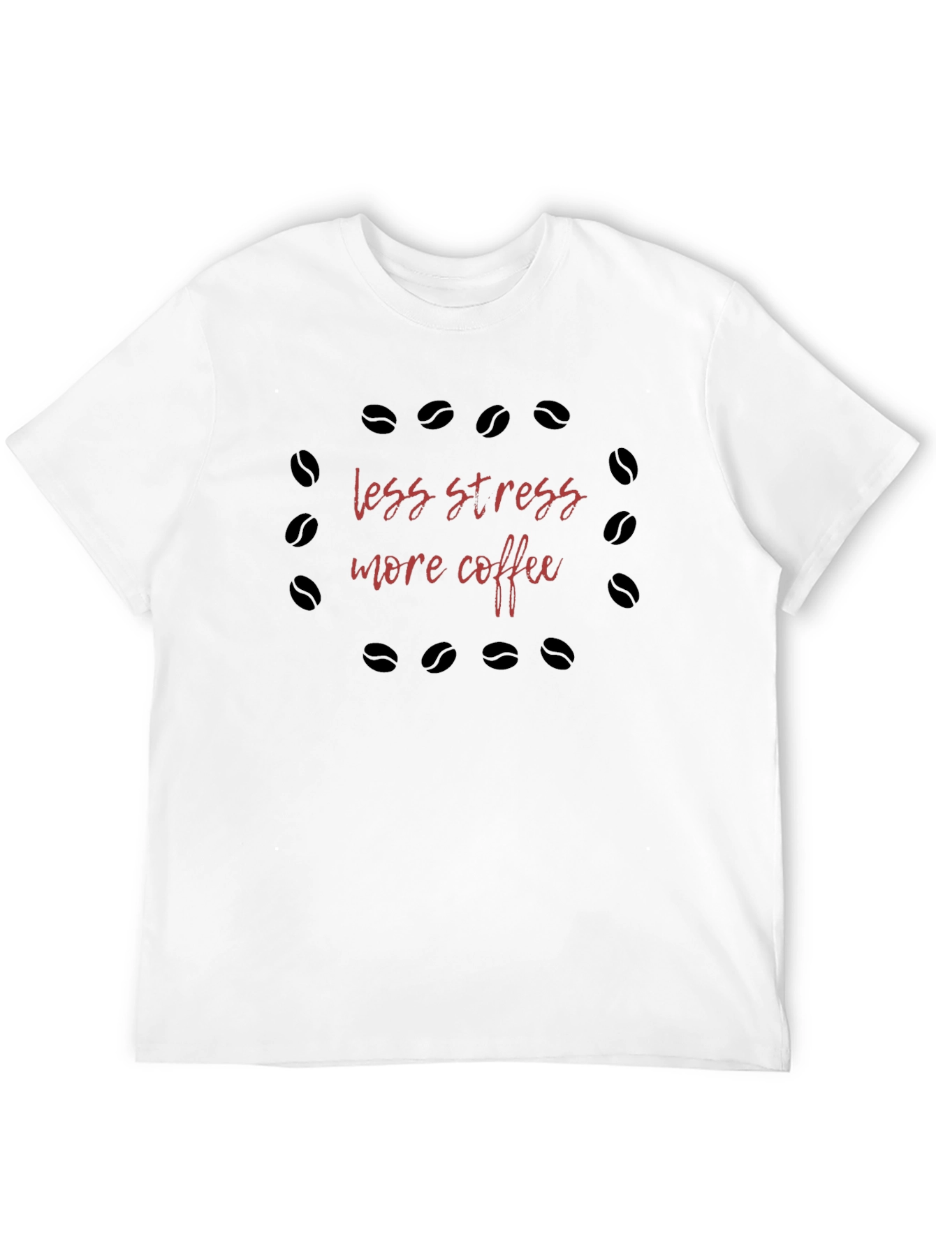 Less Stress More Coffee Graphic Tee