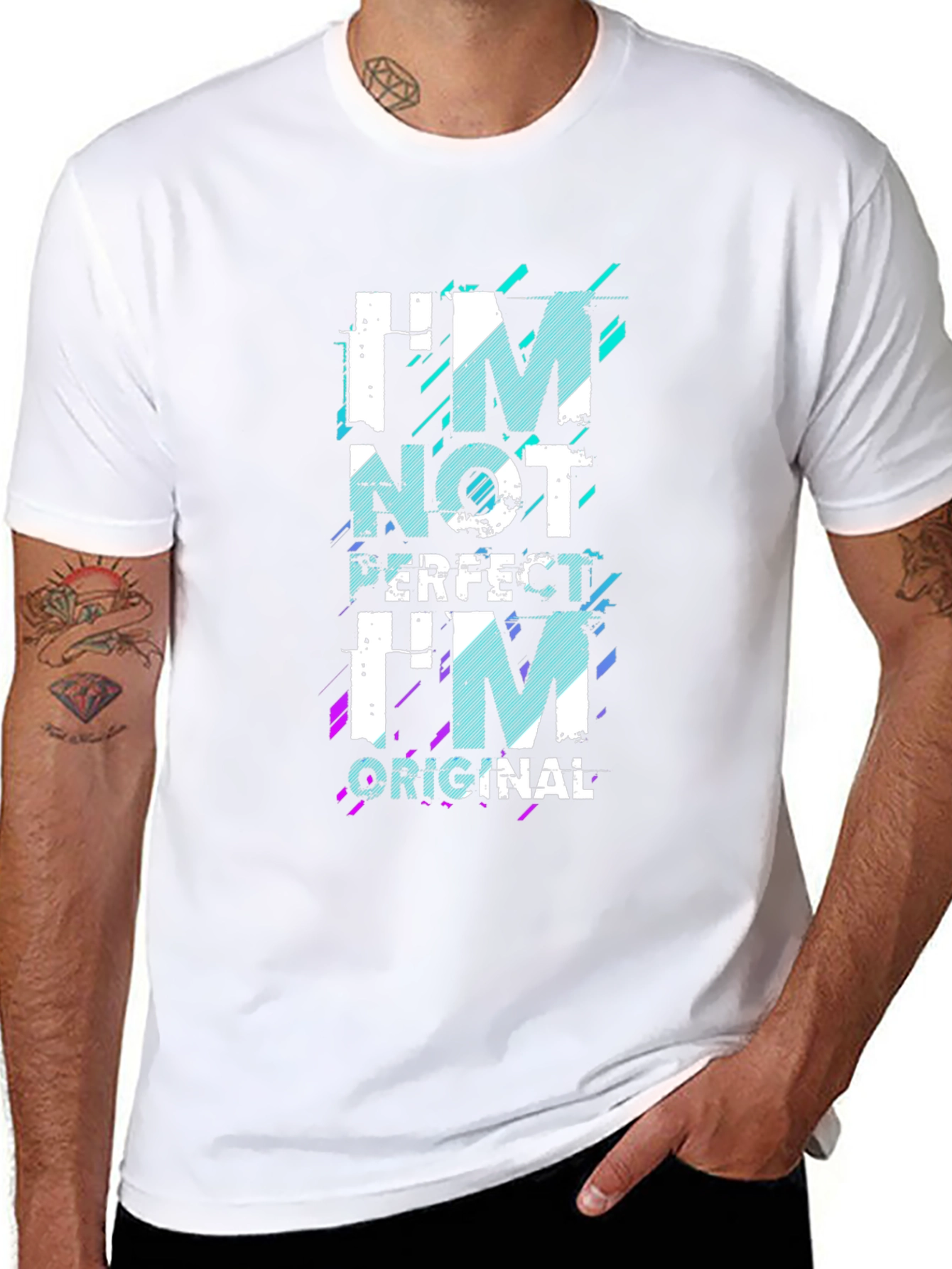 Im Not Perfect Im Original Graphic T-Shirt
