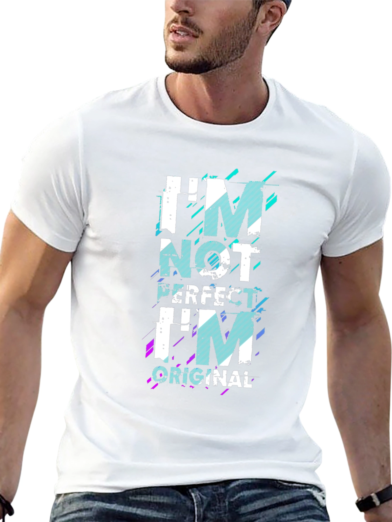 Im Not Perfect Im Original Graphic T-Shirt