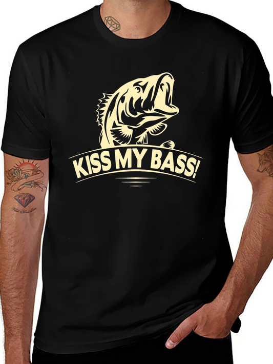Kiss My Bass Graphic T-Shirt