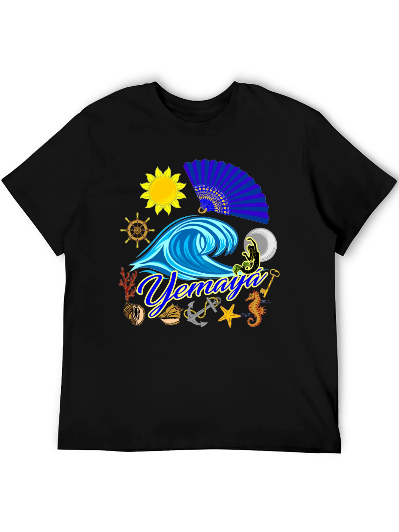 Yemaya T-Shirt Ocean Lover Tee Nautical Theme