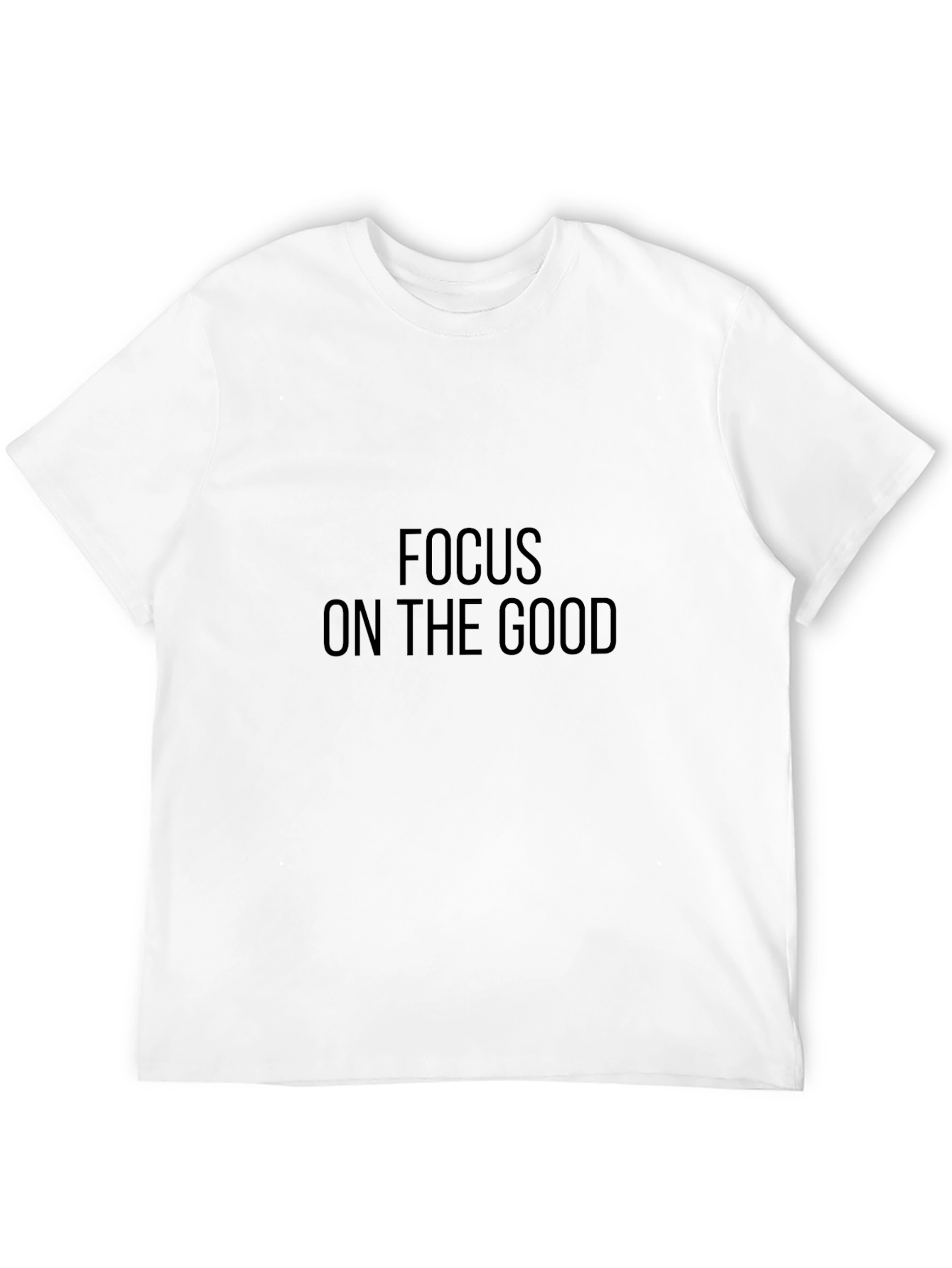 Focus On The Good Black T-Shirt