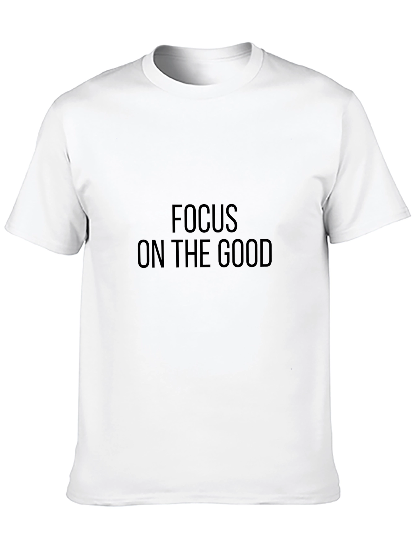 Focus On The Good Black T-Shirt