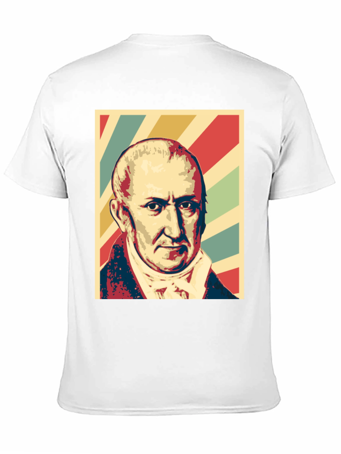 Historical Figure Portrait Graphic T-Shirt