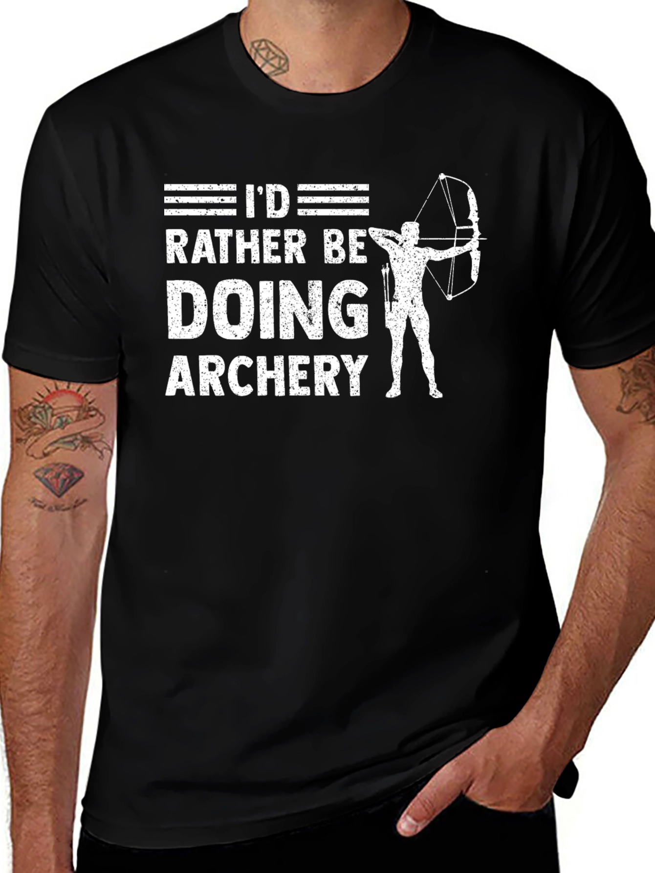 Archery T-Shirt: Id Rather Be Doing Archery