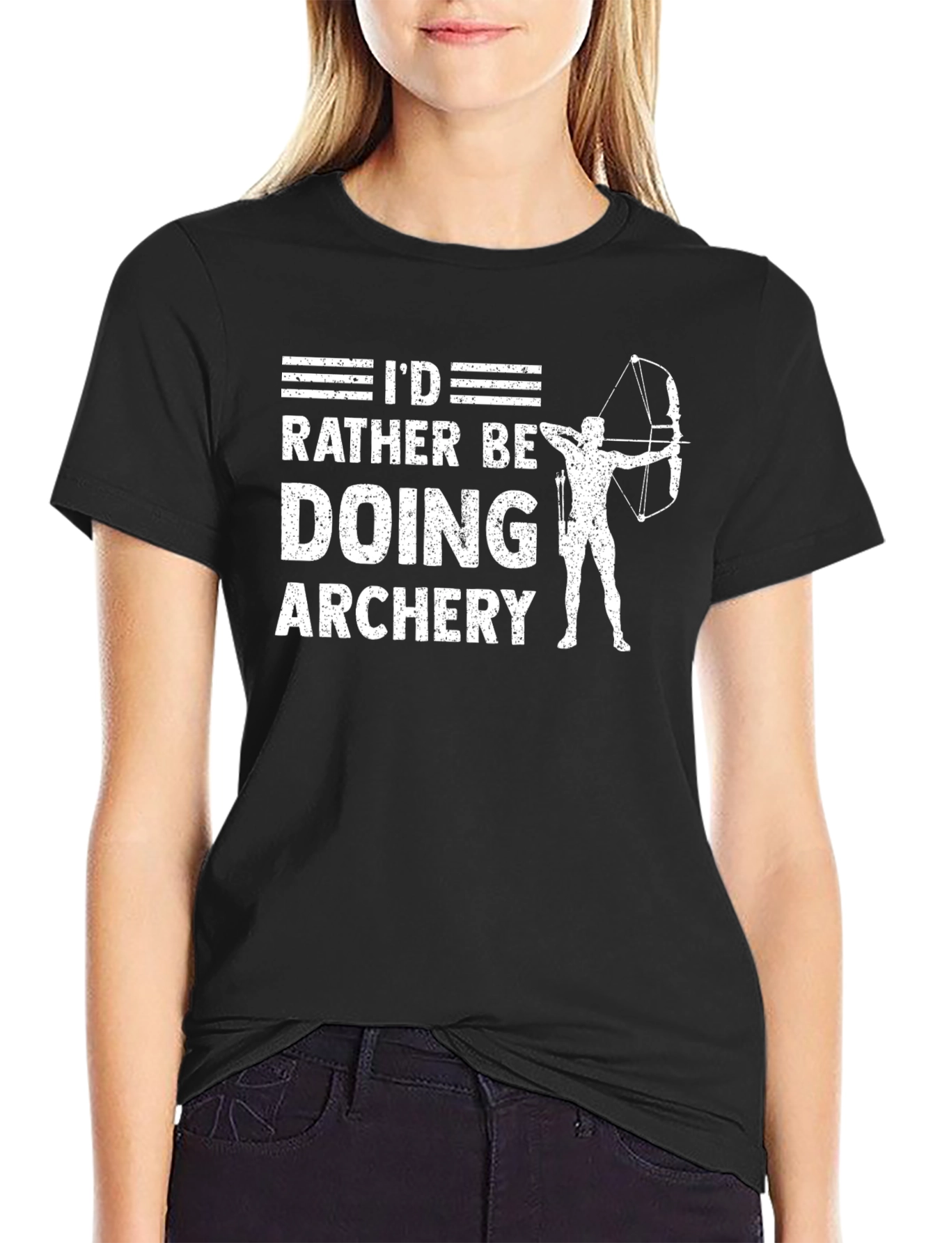 Archery T-Shirt: Id Rather Be Doing Archery