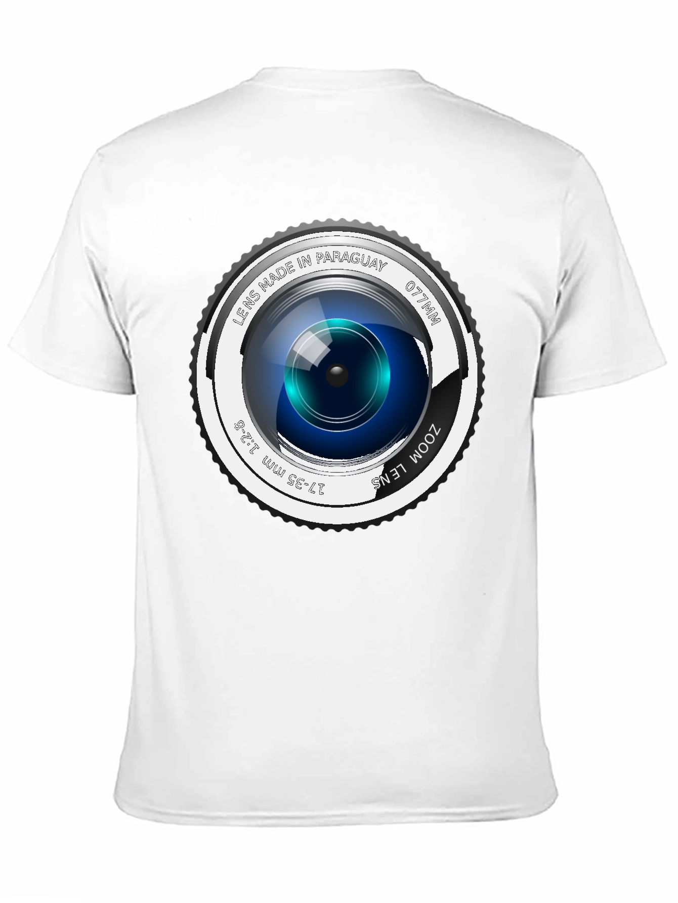 Lens Graphic Tee - Camera Zoom Style T-Shirt