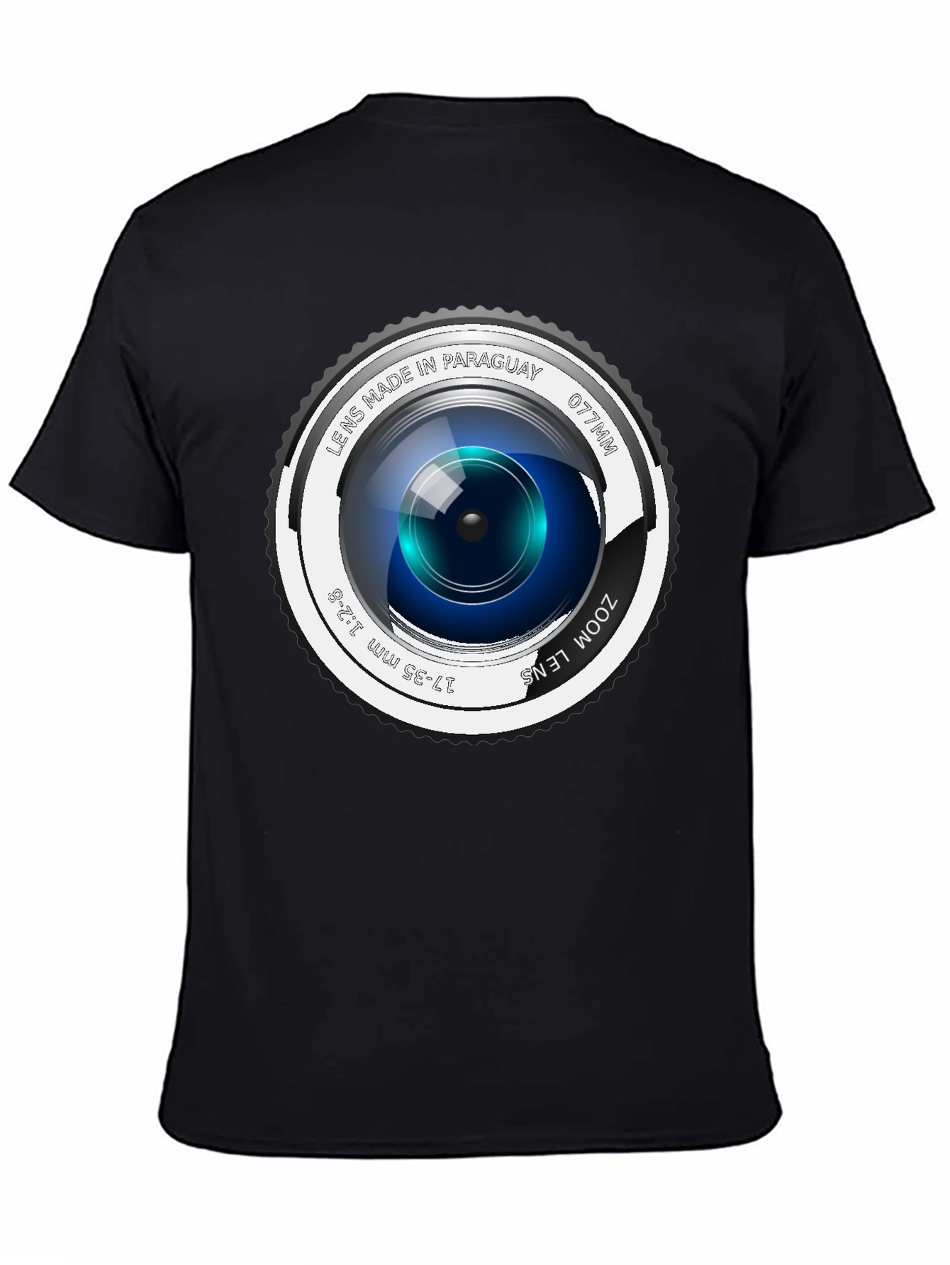Lens Graphic Tee - Camera Zoom Style T-Shirt